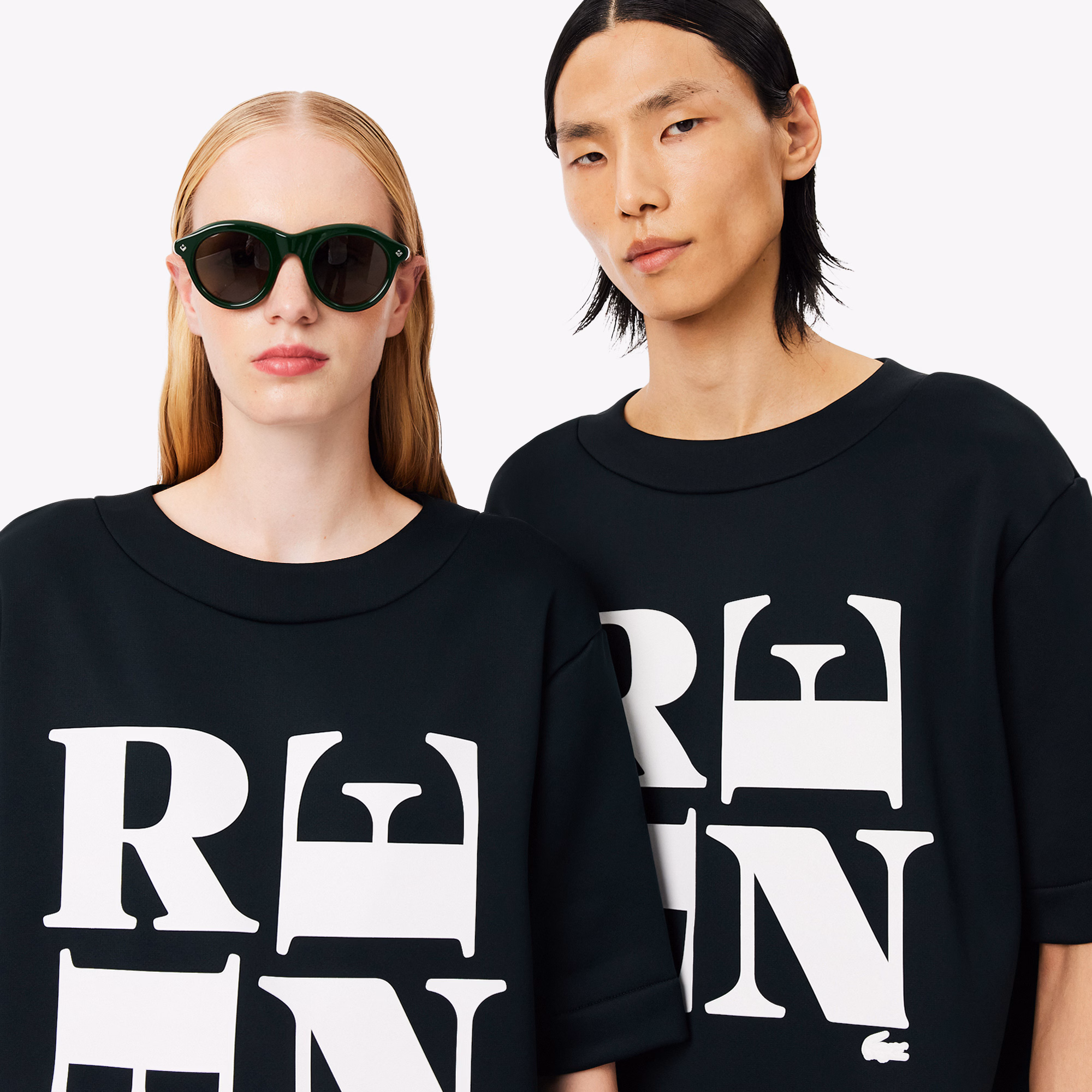 Runway Satin Graphic T-shirt