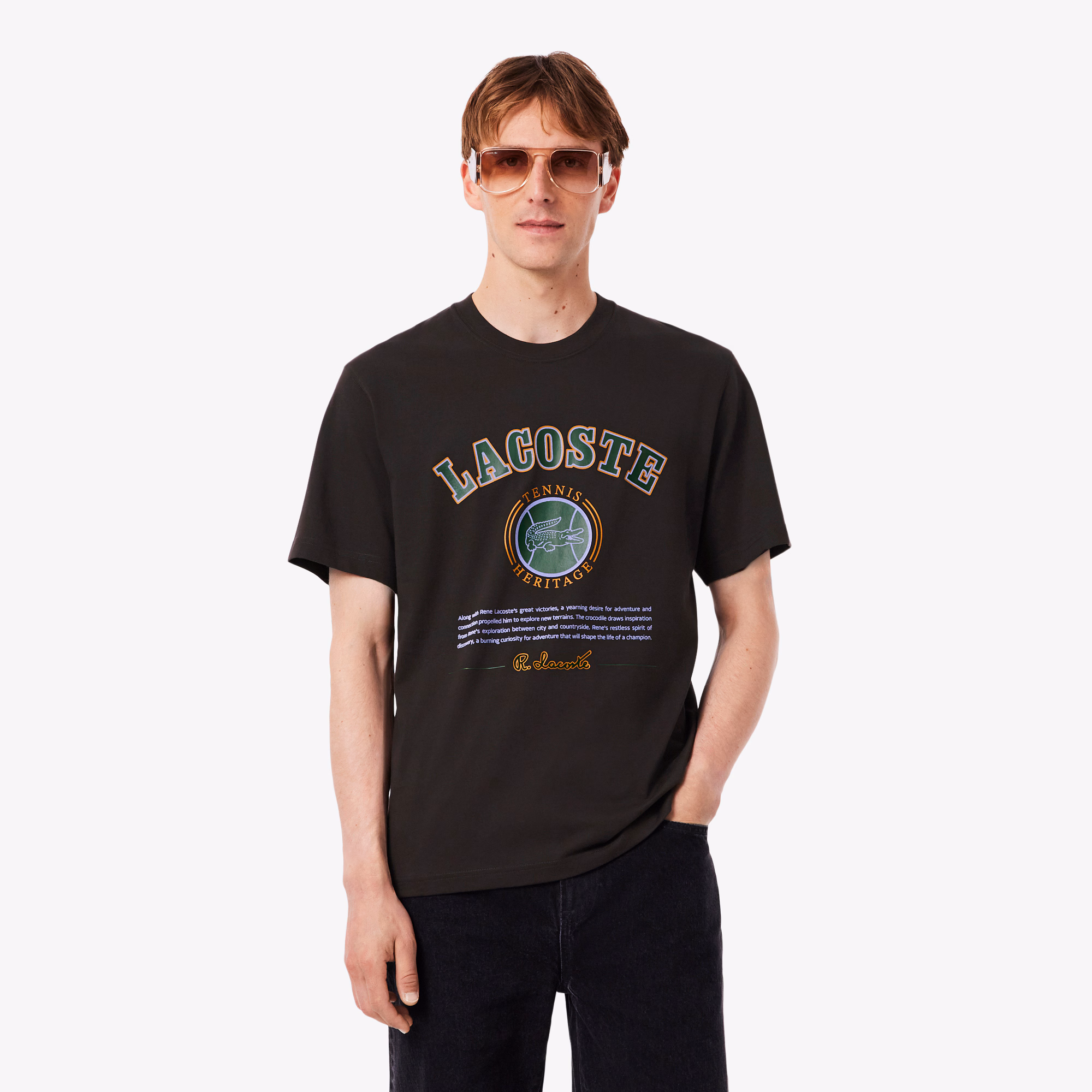 Men's Print Cotton T-Shirt