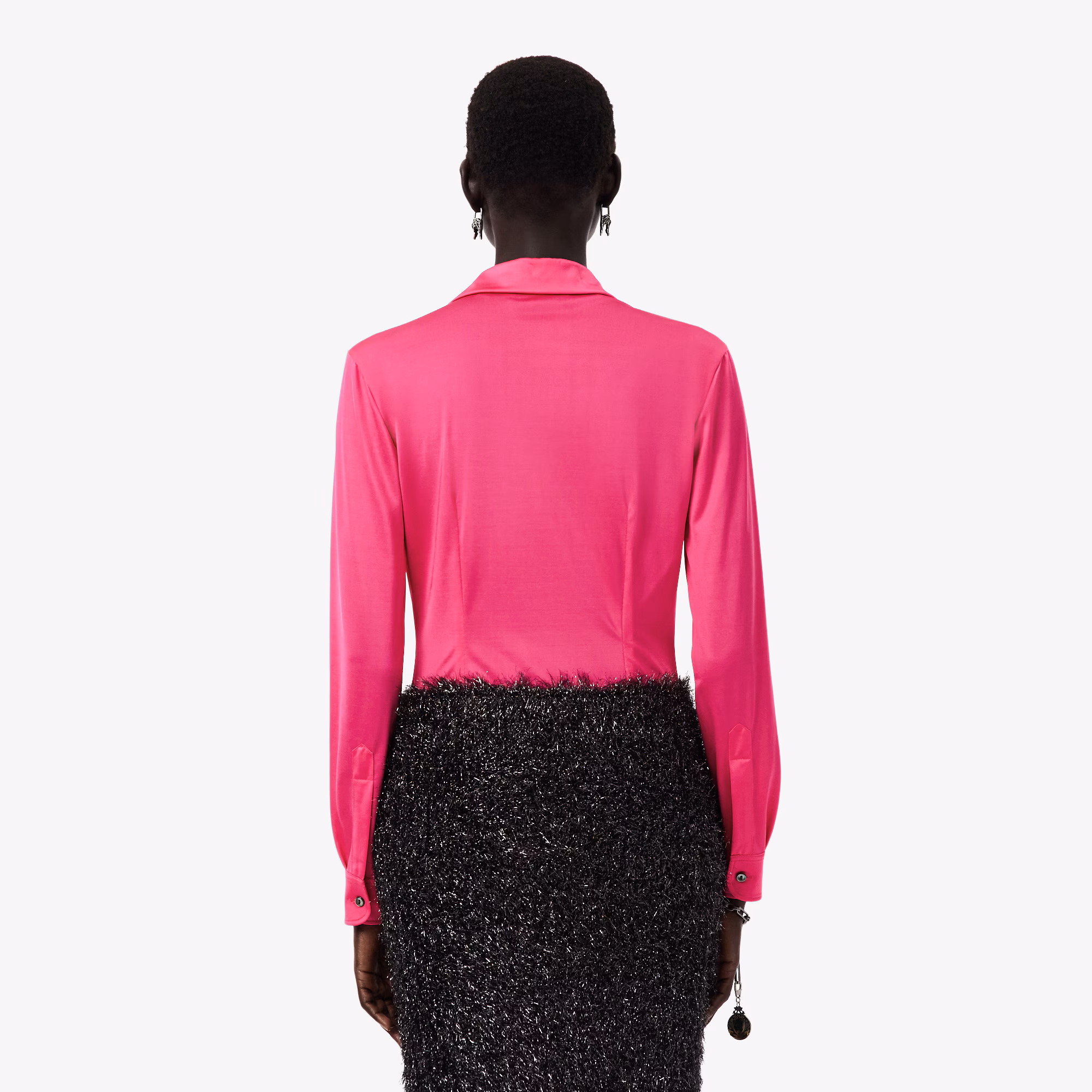 Runway Satin Slim Fit Shirt