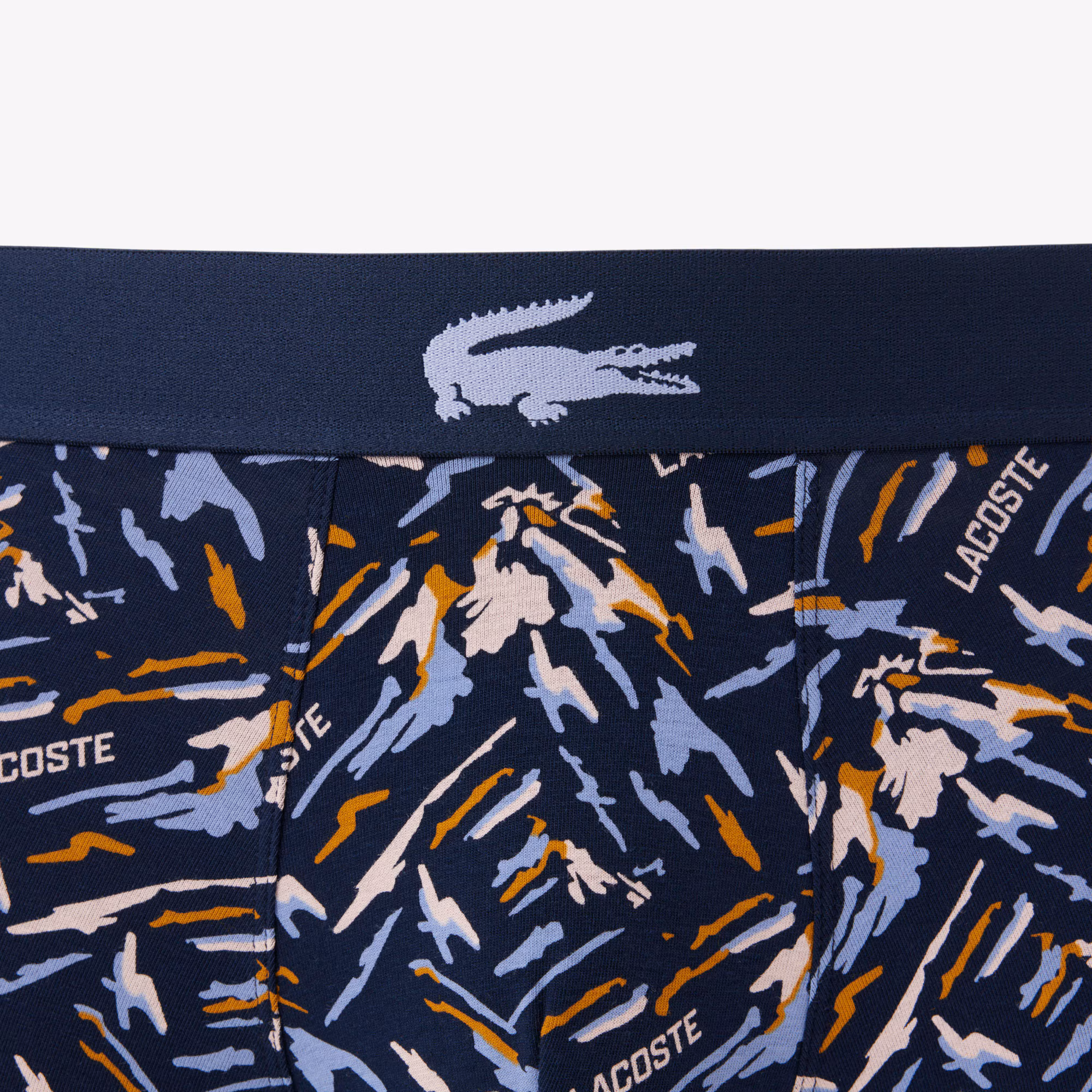 Men's Printed Stretch Cotton Boxer Briefs