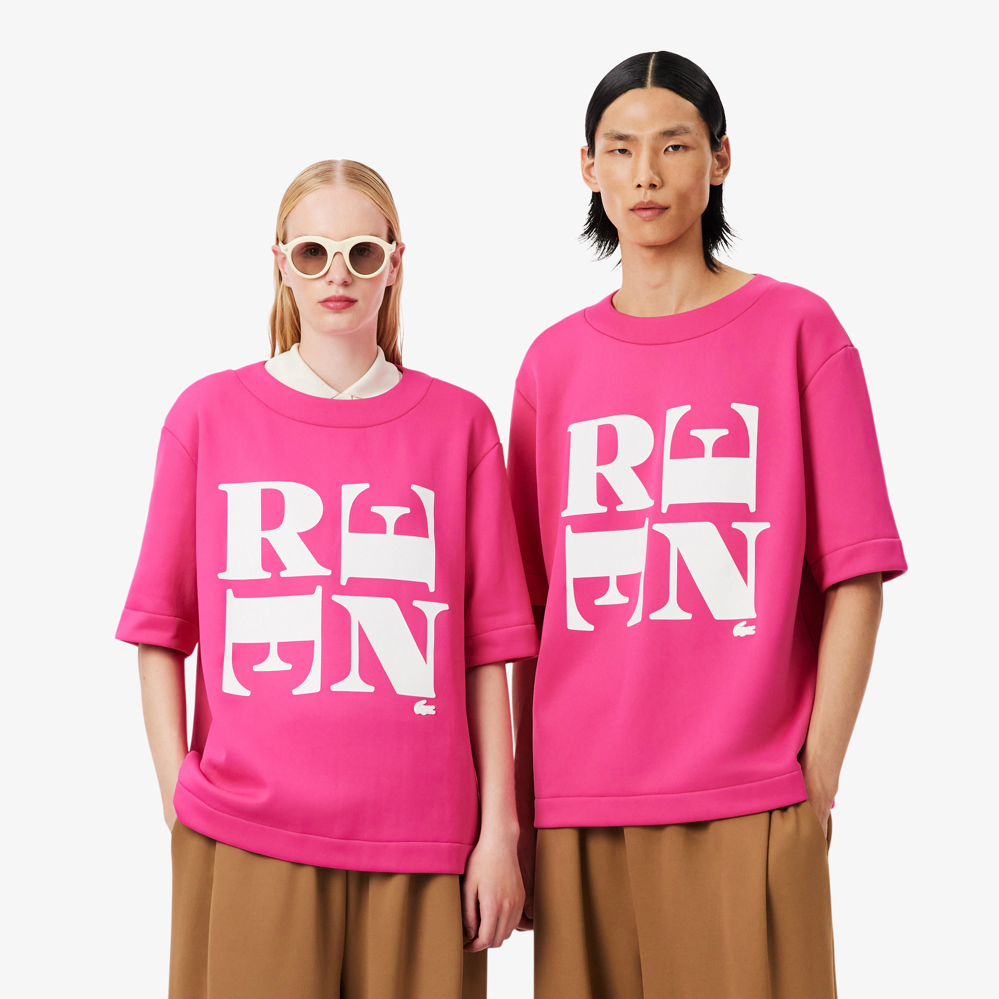 Runway Satin Graphic T-shirt