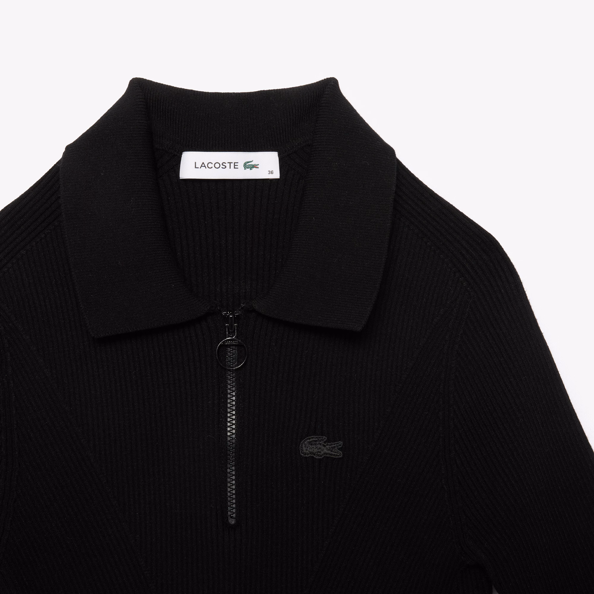 Women's 3D Ribbed Knit Polo