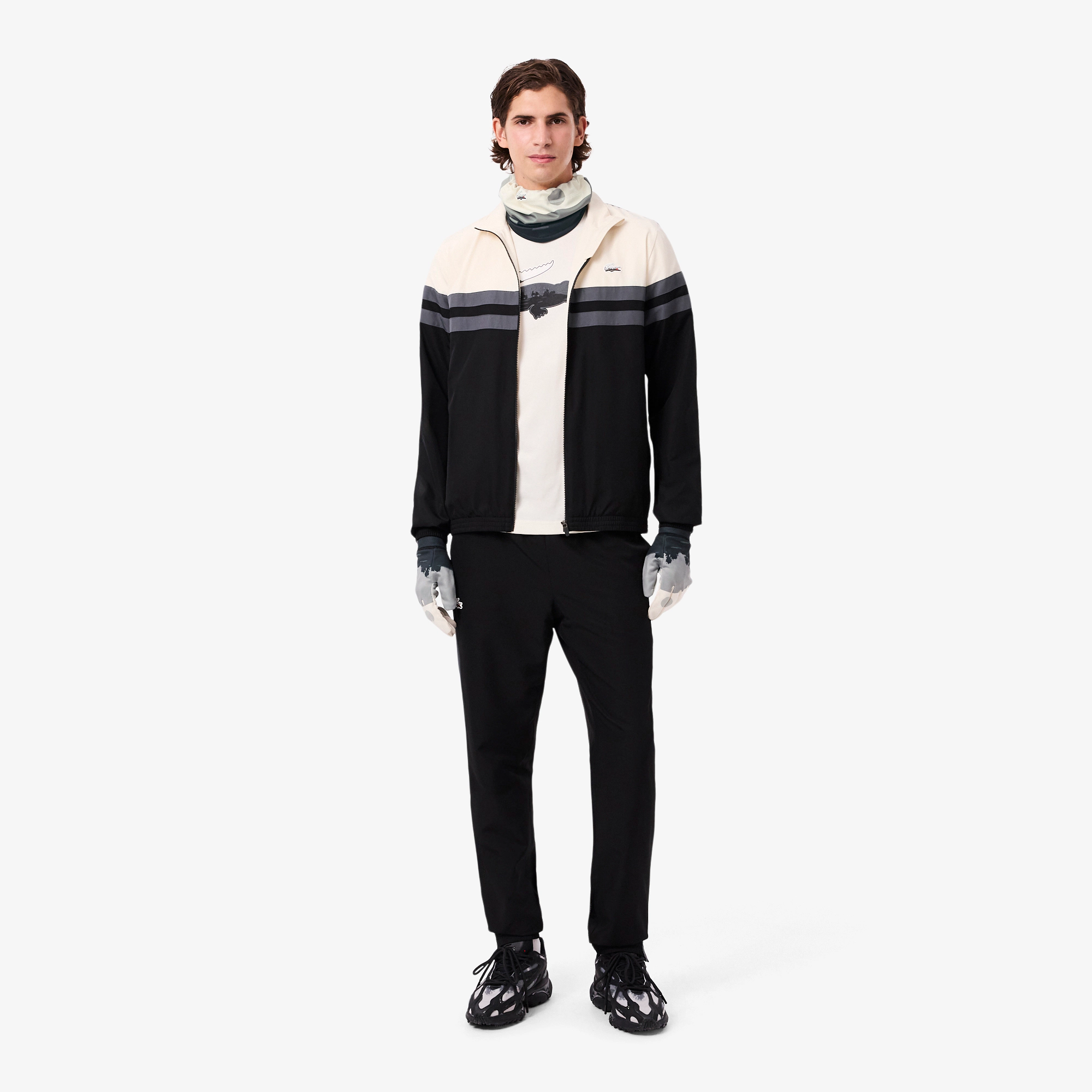 Men's Sport Landscape Print Neck Warmer