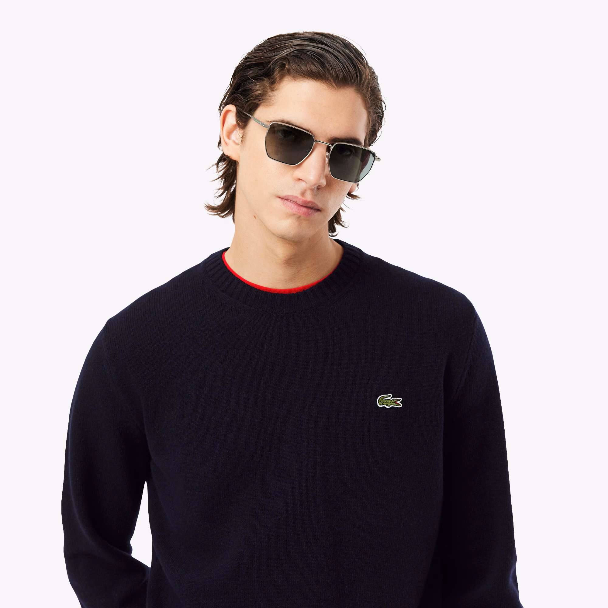 Men's Wool Crew Neck Sweater