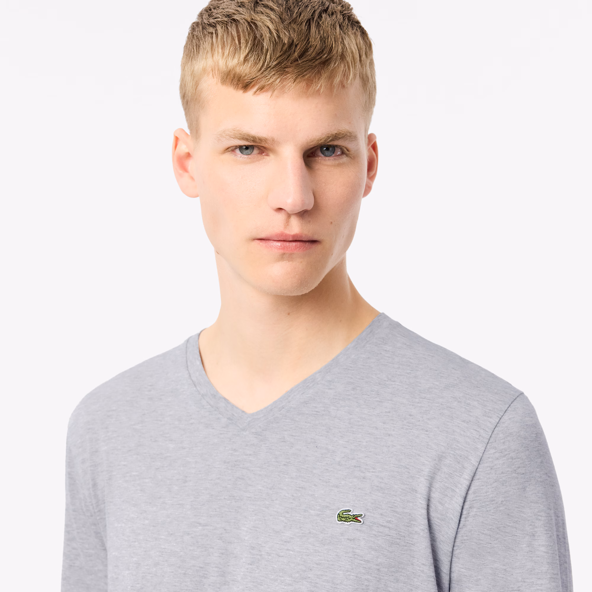 Men's Lightweight Pima Cotton V-Neck T-Shirt