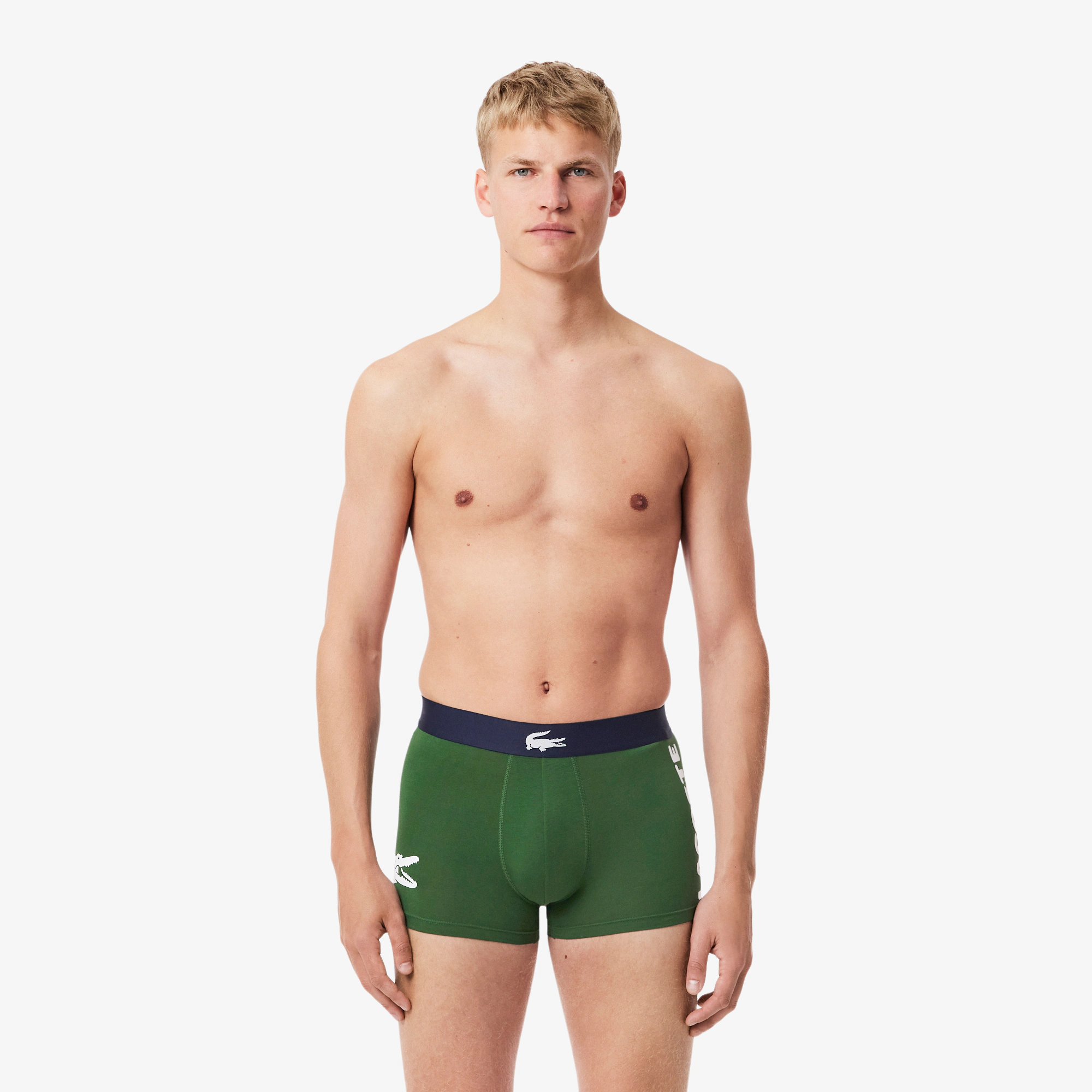Men's 3-Pack Stretch Cotton Trunks