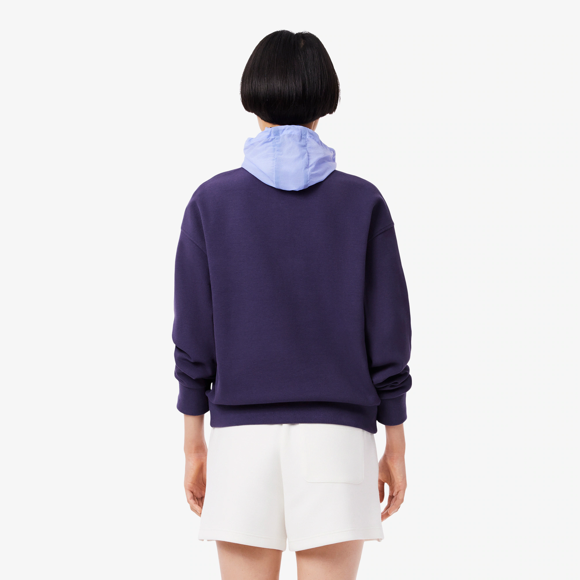 Women's Zip-Up Piqué Sweatshirt