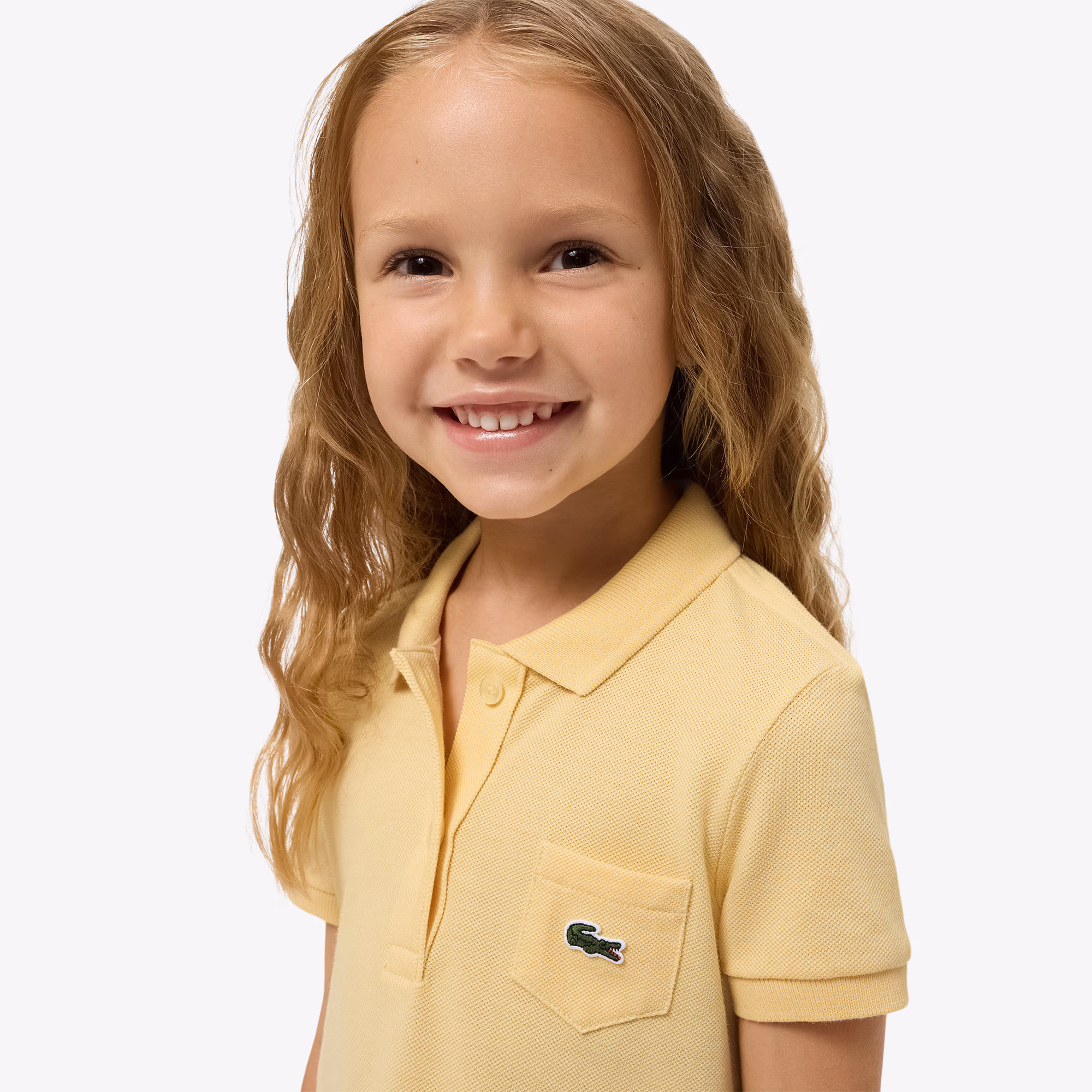 Girls' Piqué Polo Dress