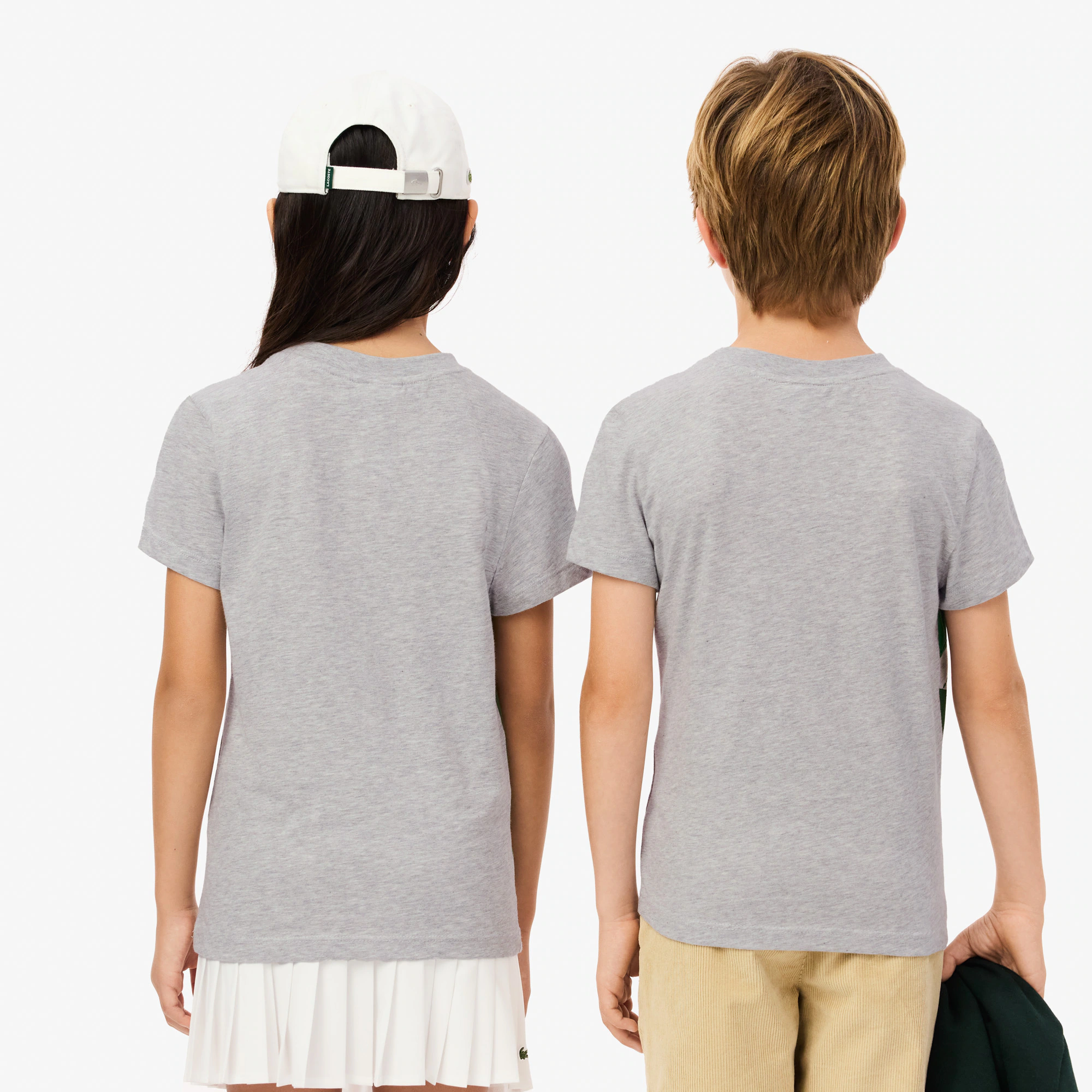 Kids' Crocodile Graphic Cotton T-Shirt