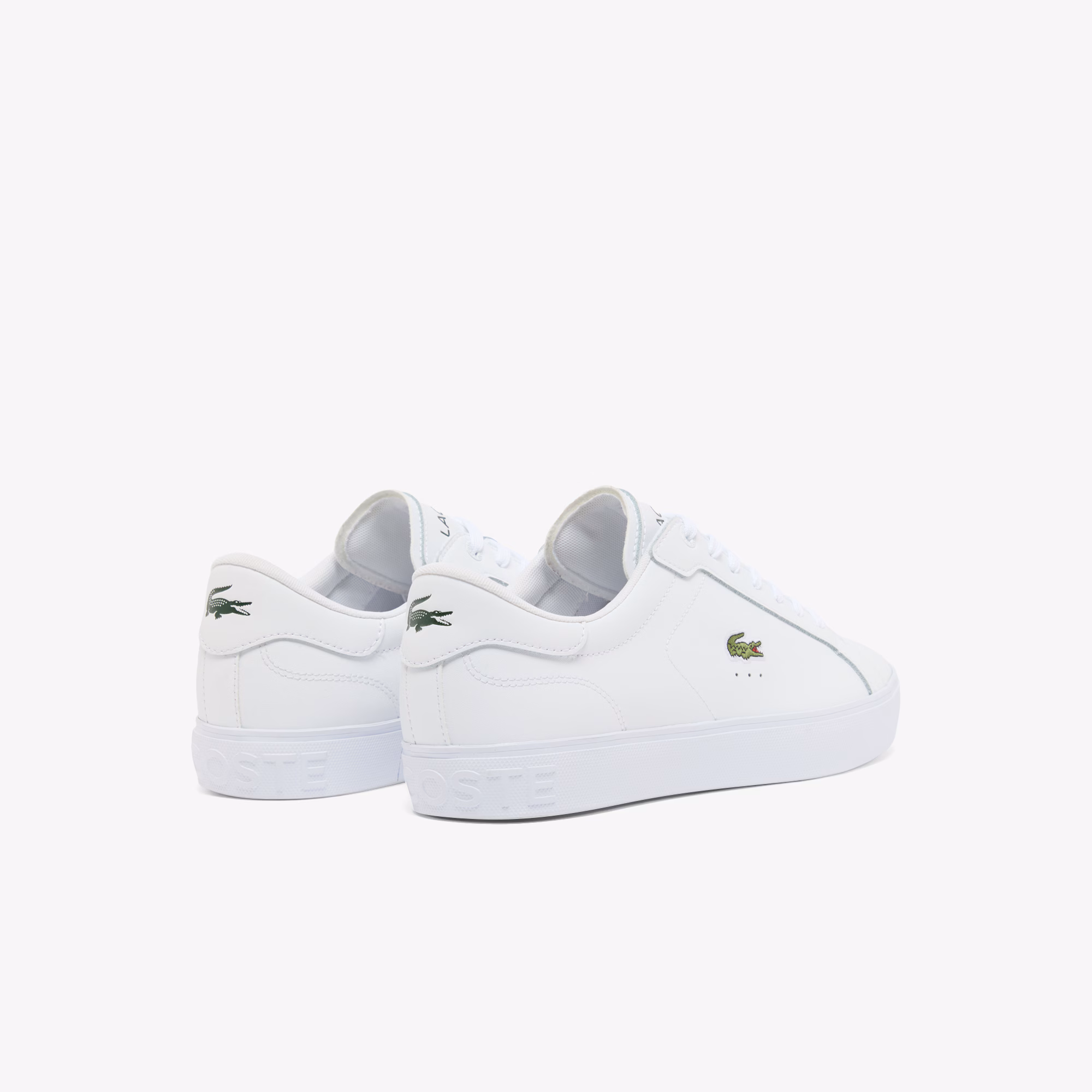 Men's Powercourt Graphic Leather Sneakers