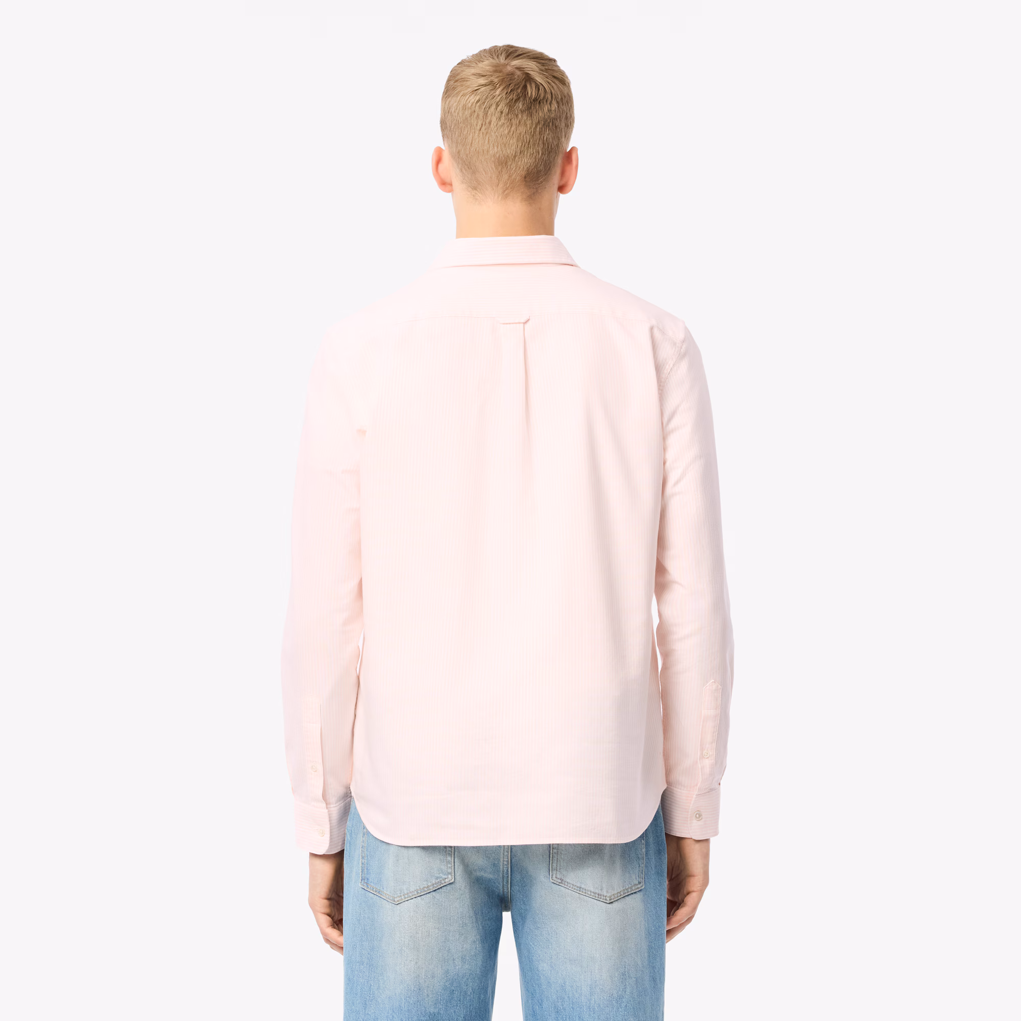 Men's Regular Fit Striped Oxford Shirt