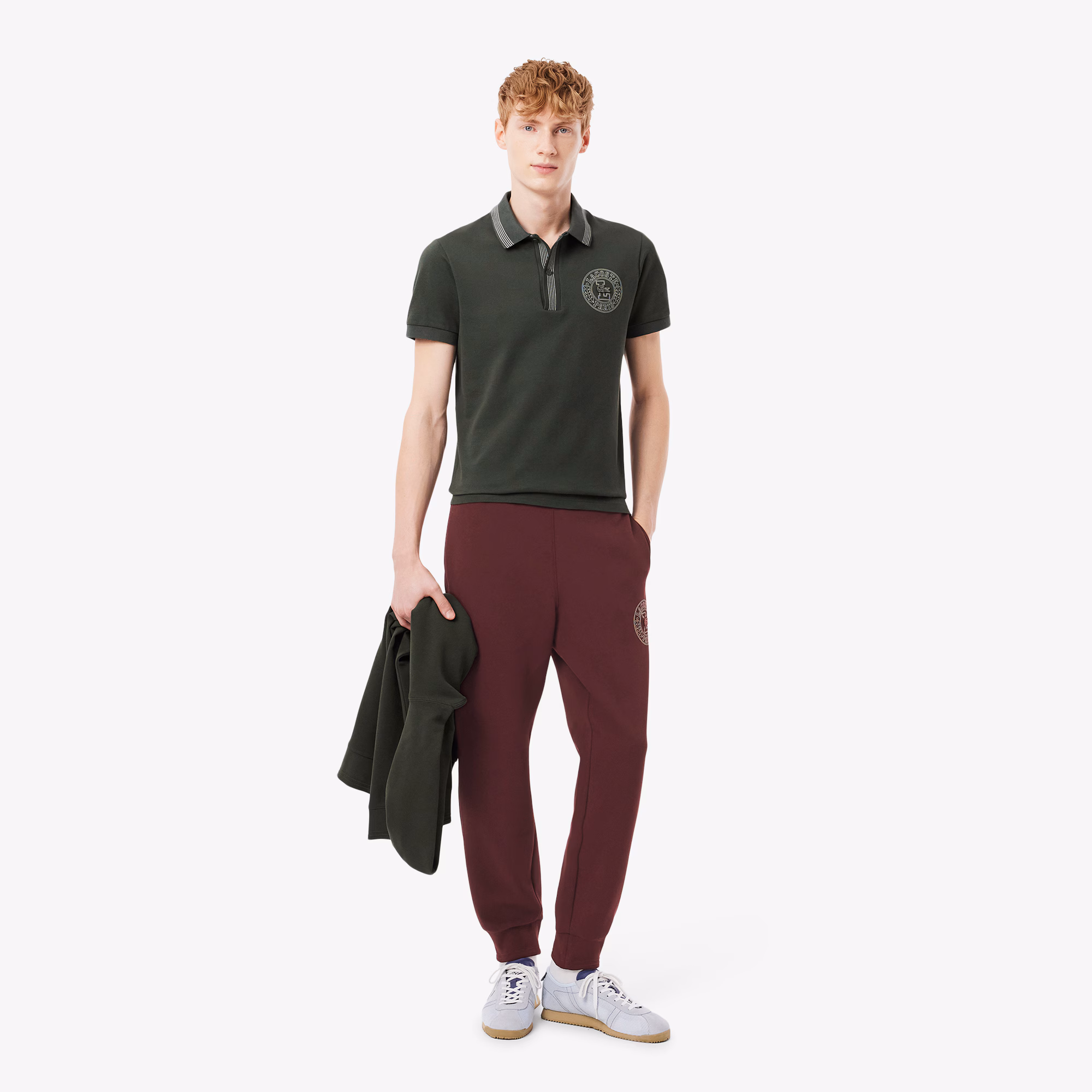 Men's Double Faced Piqué Sweatpants