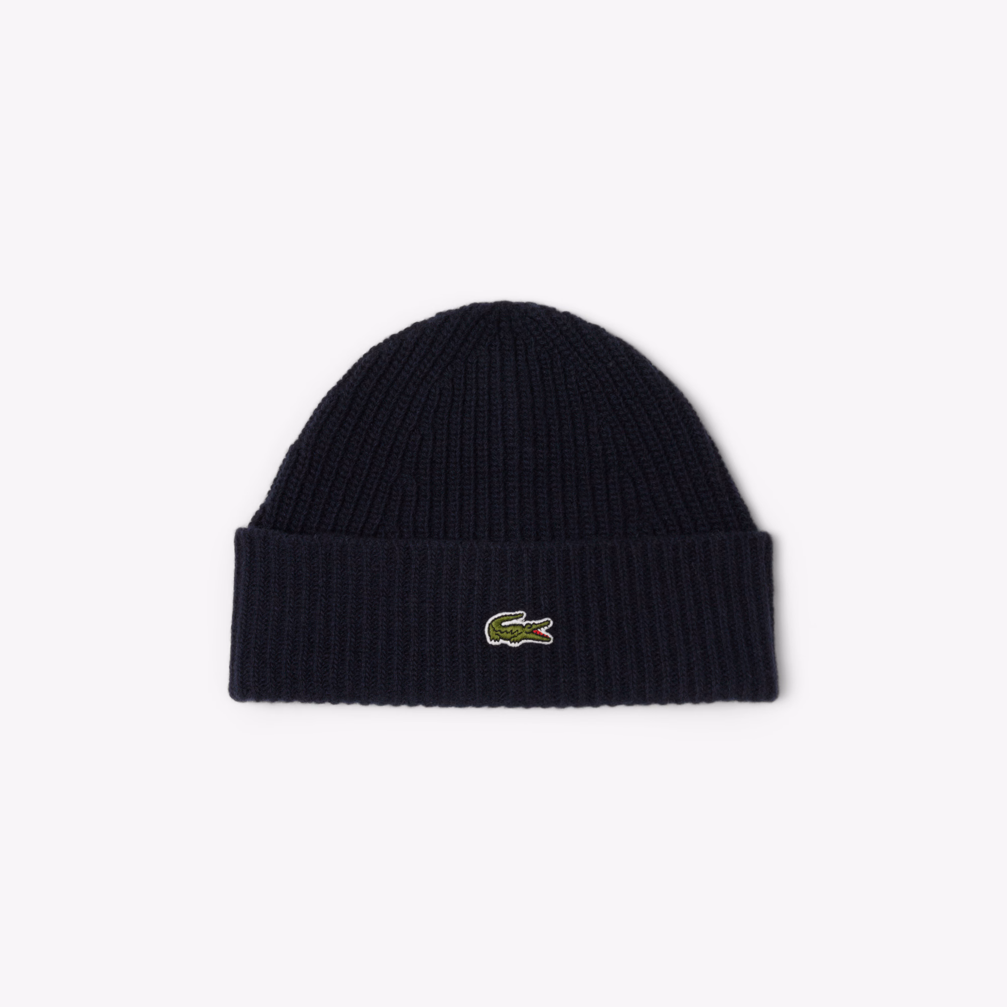 Unisex Rib Knit Wool Beanie