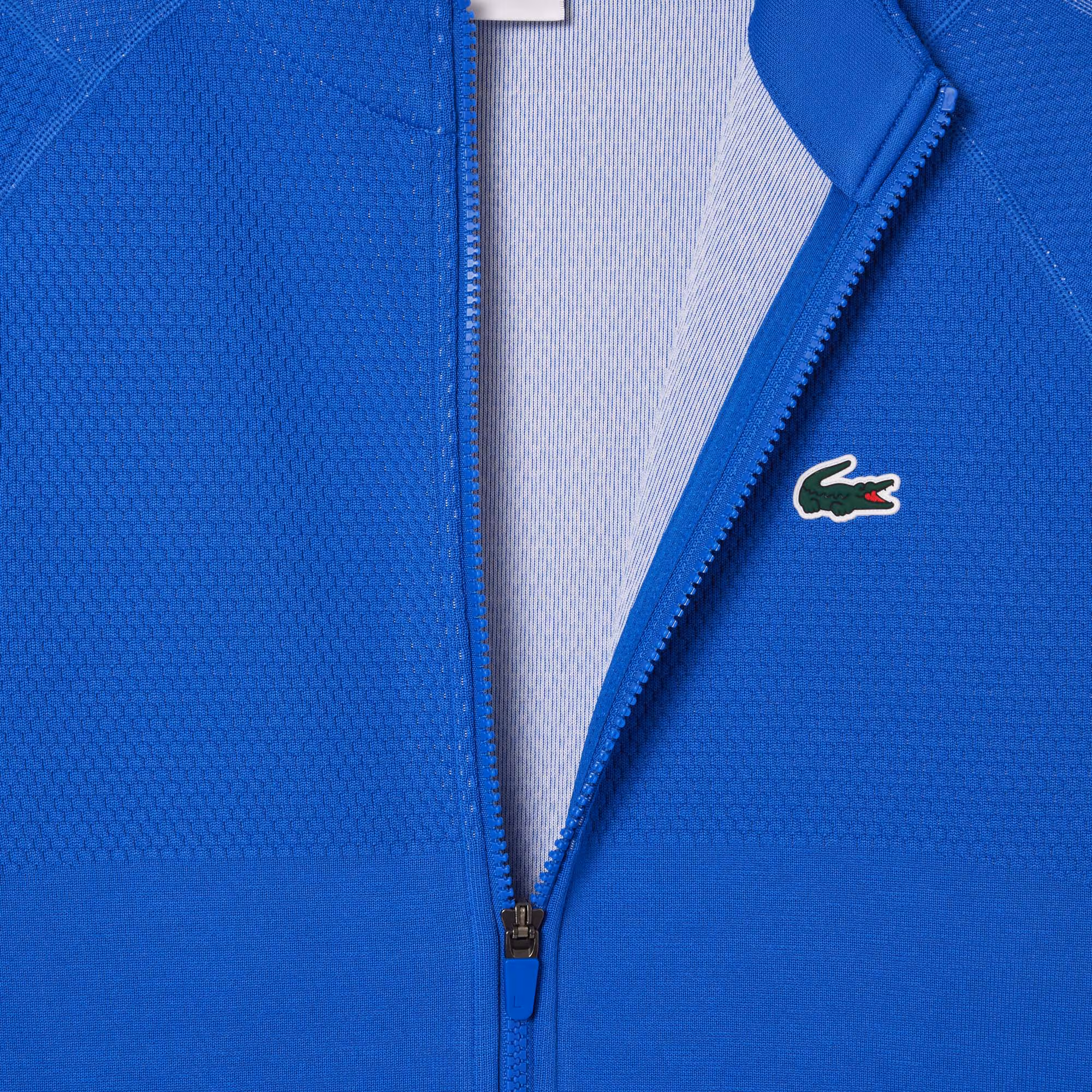Men's Lacoste Tennis x Novak Djokovic Zip-Up Jacket