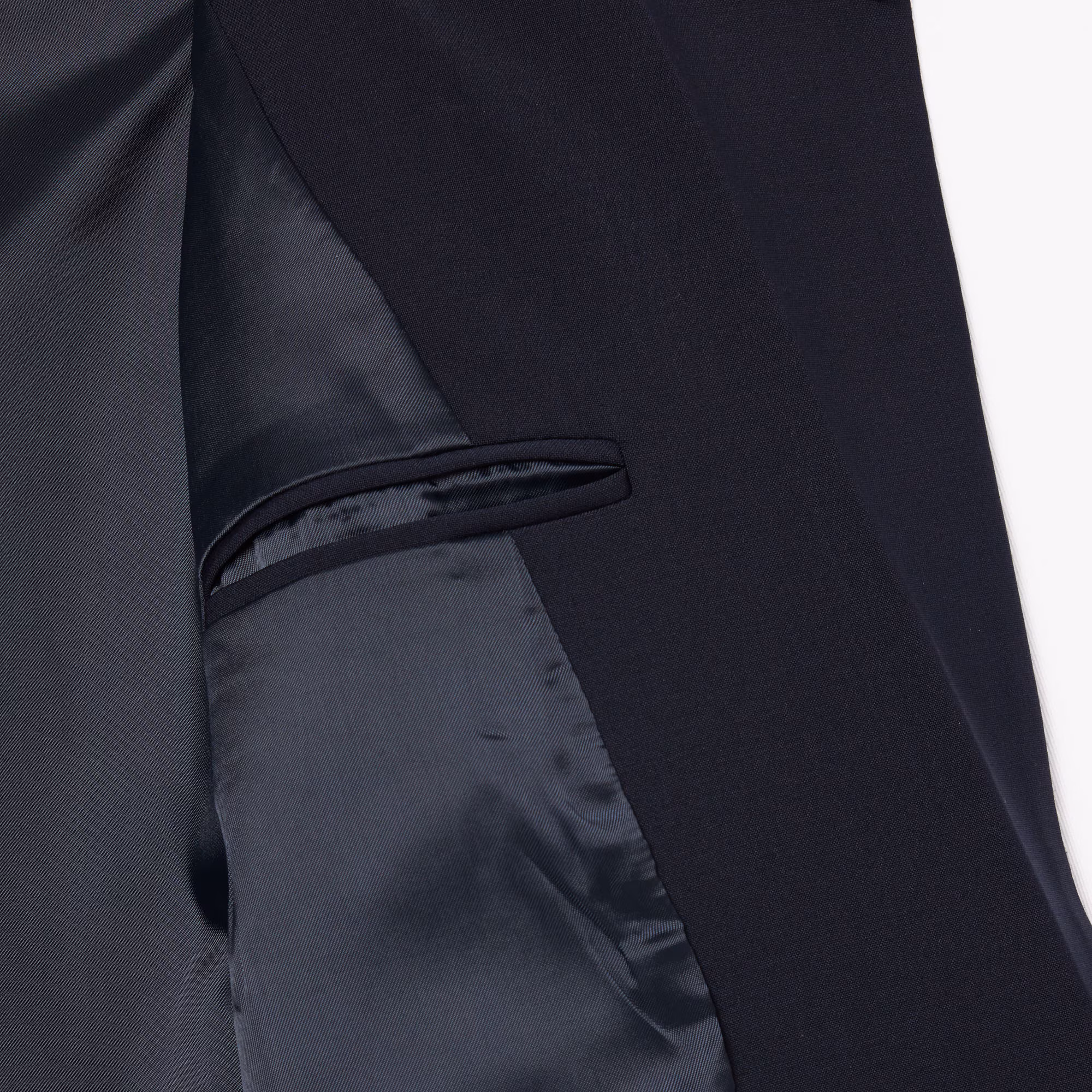 Women's Embroidered Logo Slim Fit Wool Blazer