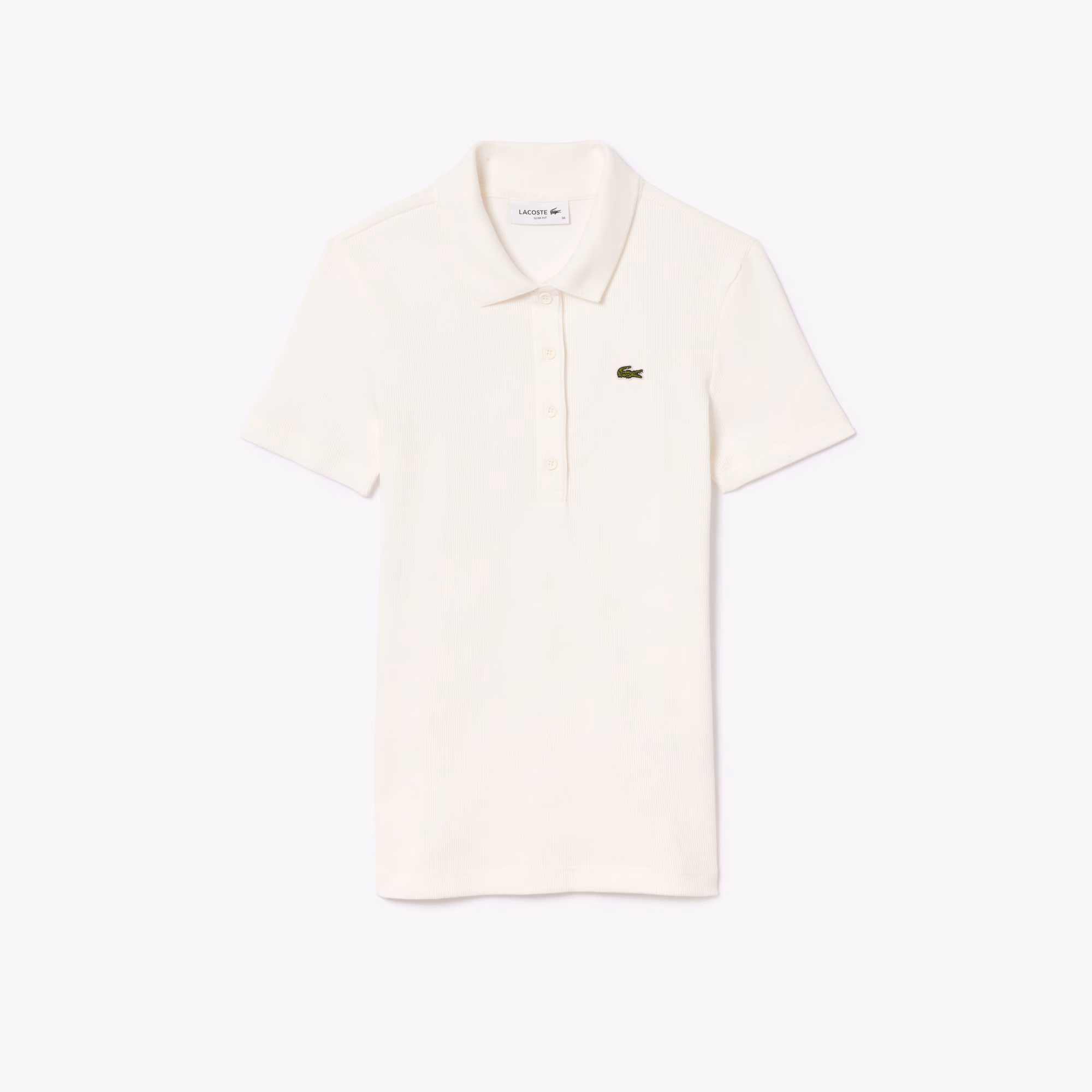 Women's Slim Fit L.12.D Ribbed Cotton Polo