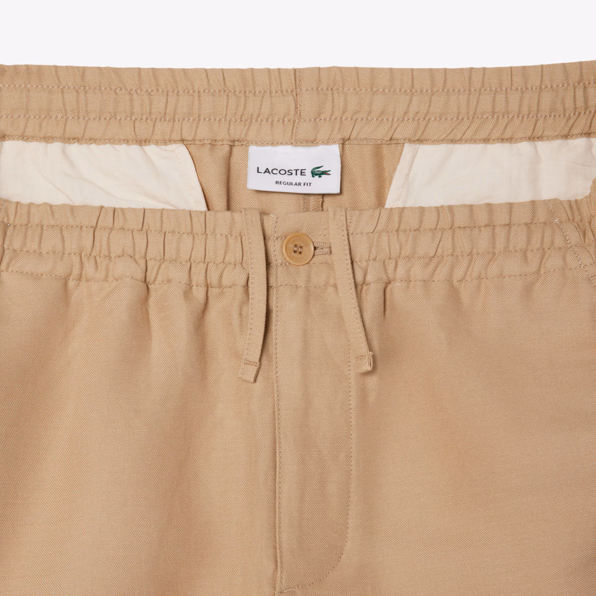 Men's Regular Fit Wool Blend Shorts