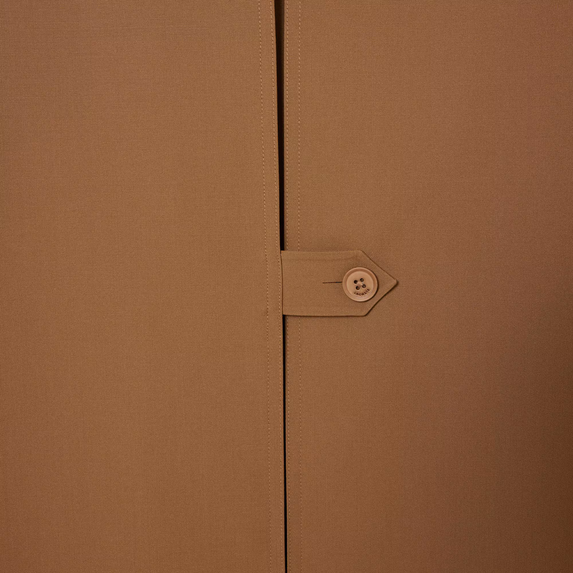 Runway Wool Blend Trench Coat