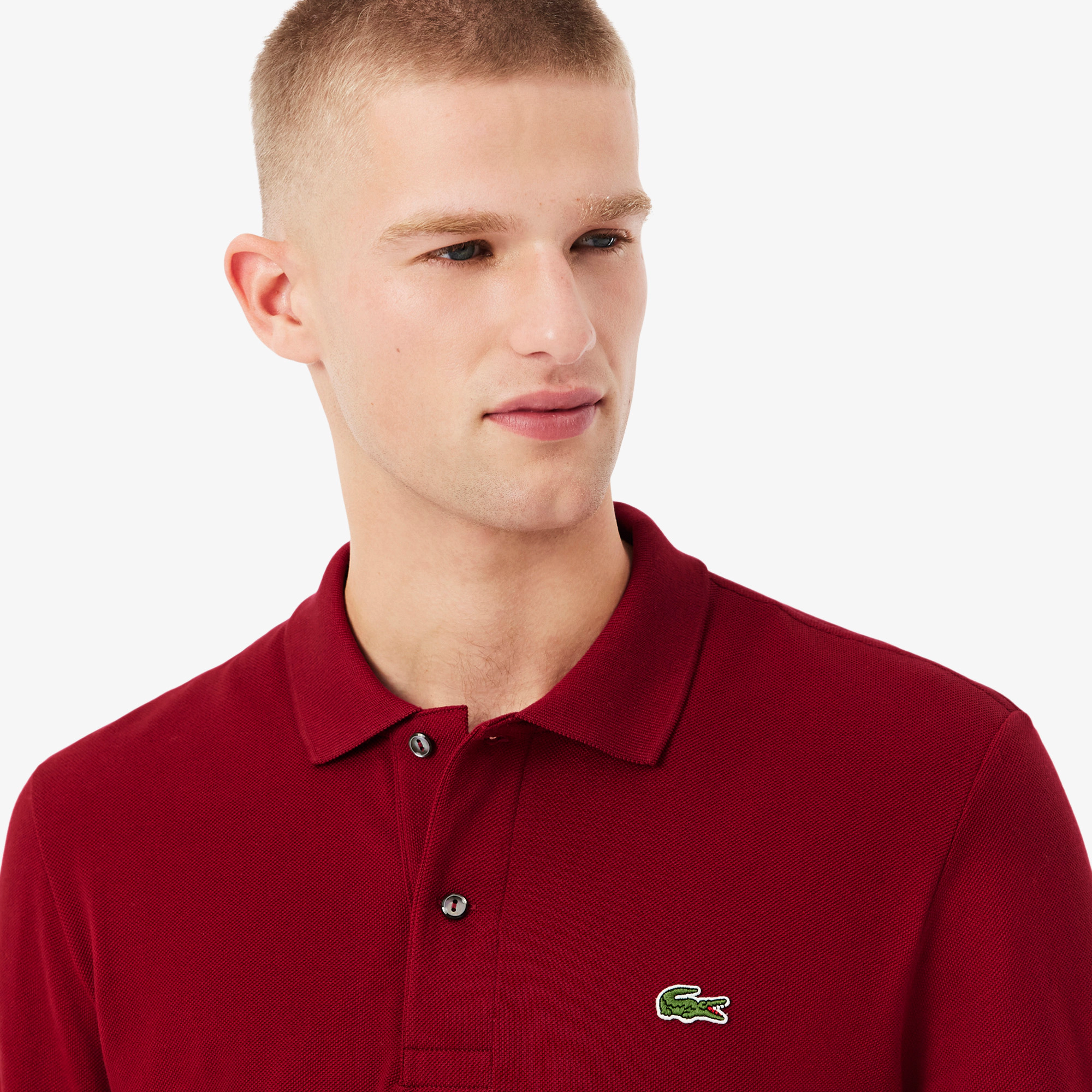 Men's Classic Fit Long Sleeve L.12.12 Polo