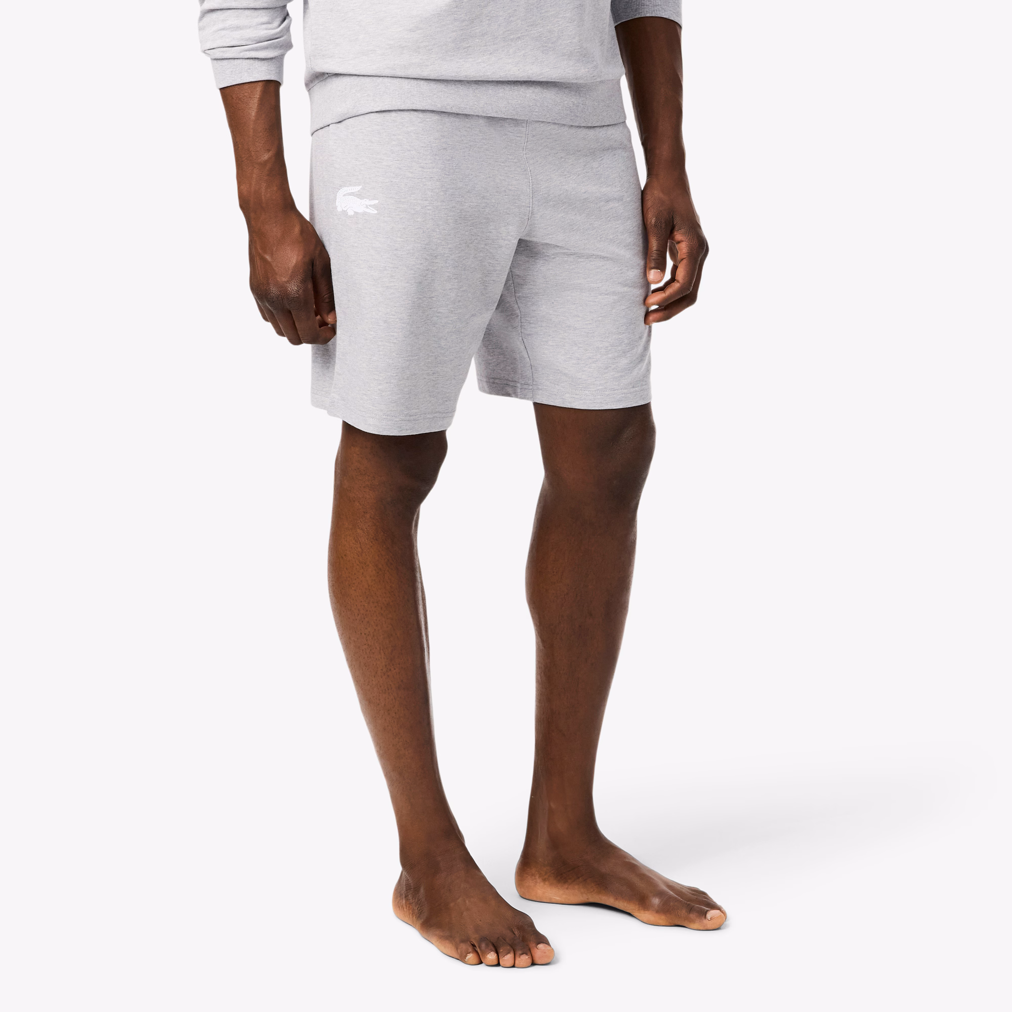 Men's Straight Fit Fleece Pajama Shorts