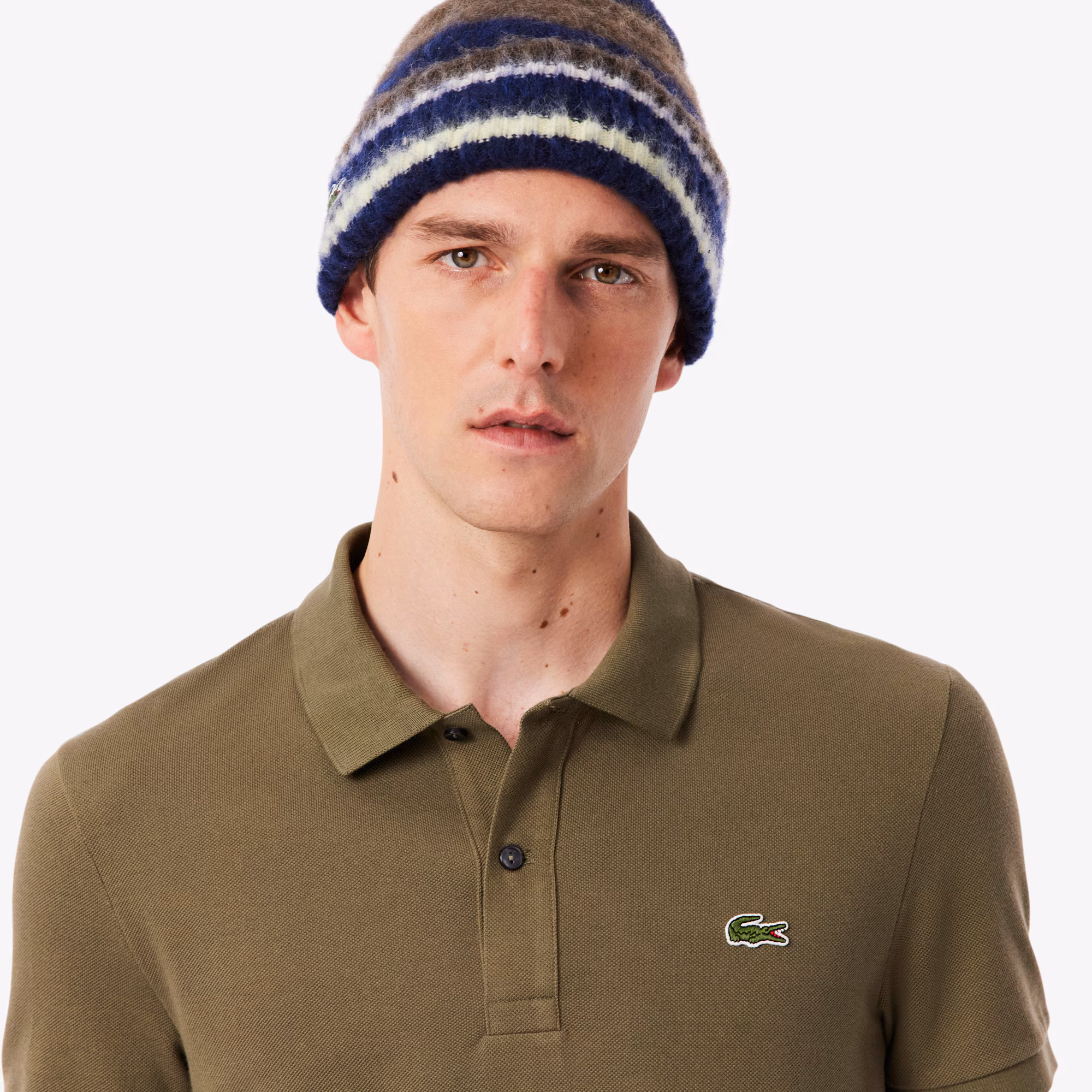 Men's Slim Fit L.12.12 Piqué Polo