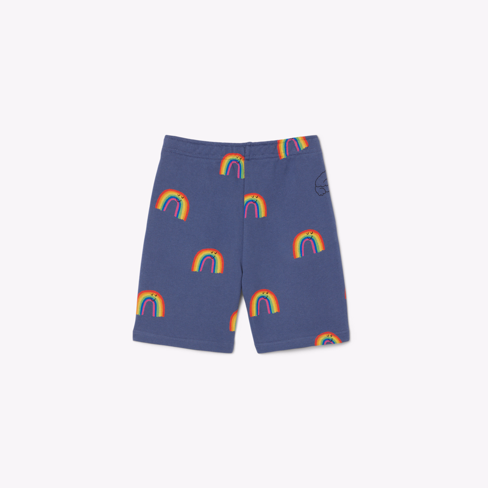Kids' Rainbow Print Fleece Shorts