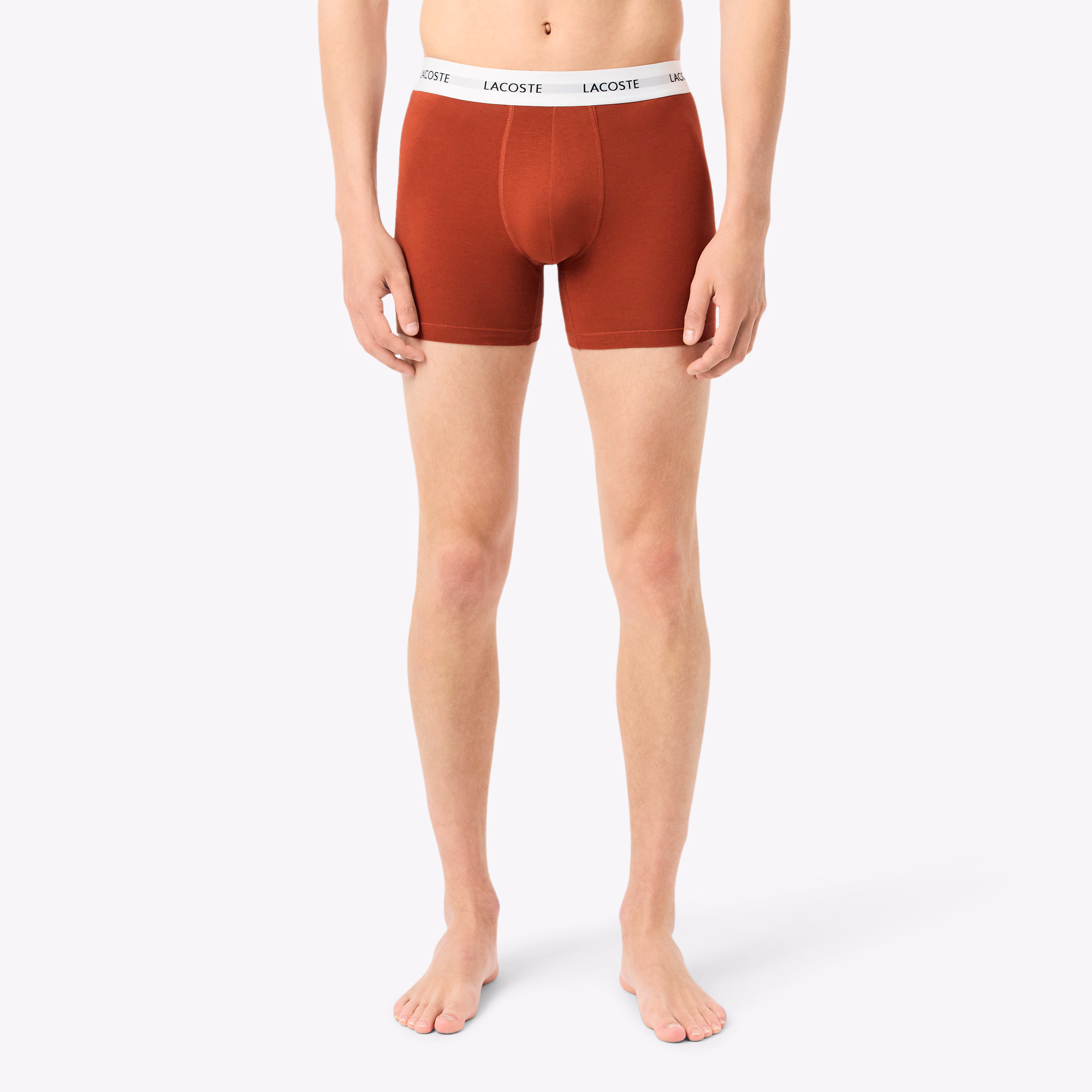 3-Pack Stretch Cotton Boxer Briefs