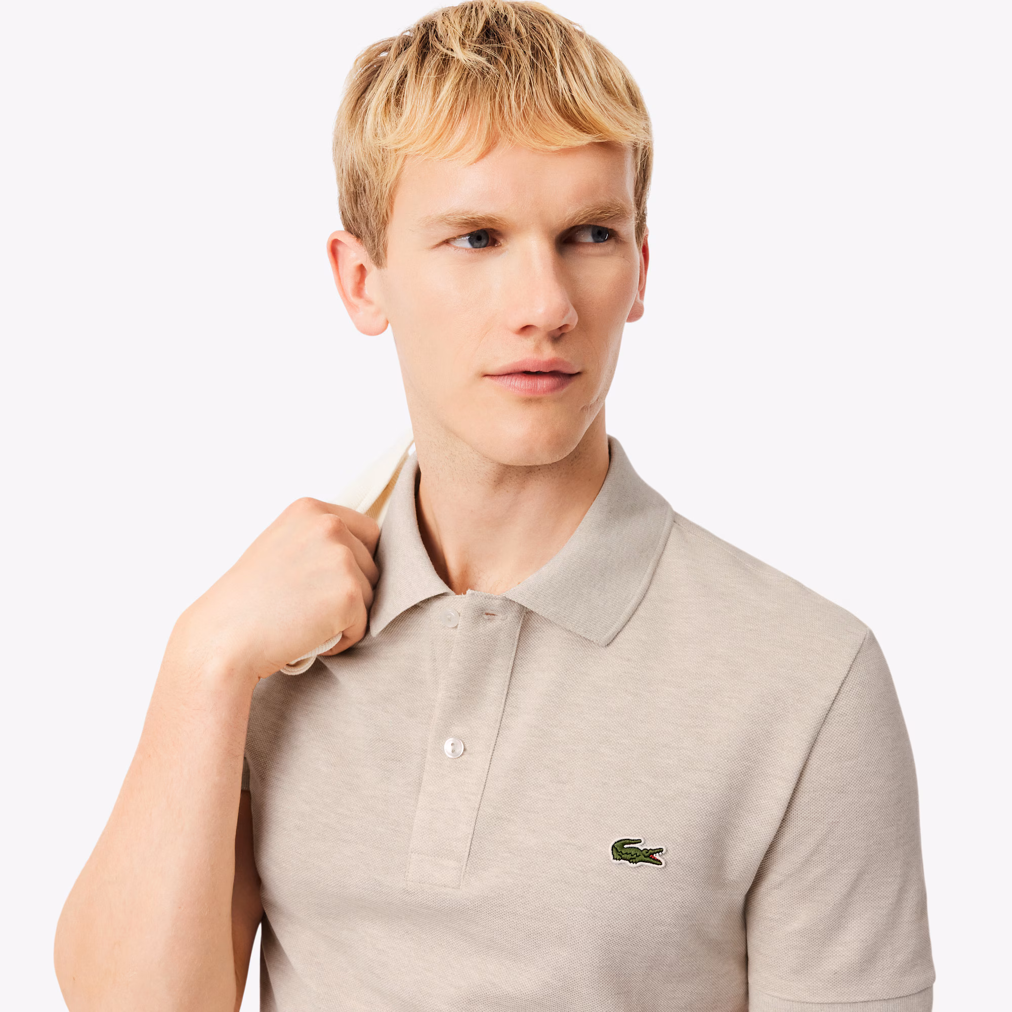 Men's Slim Fit L.12.12 Piqué Polo