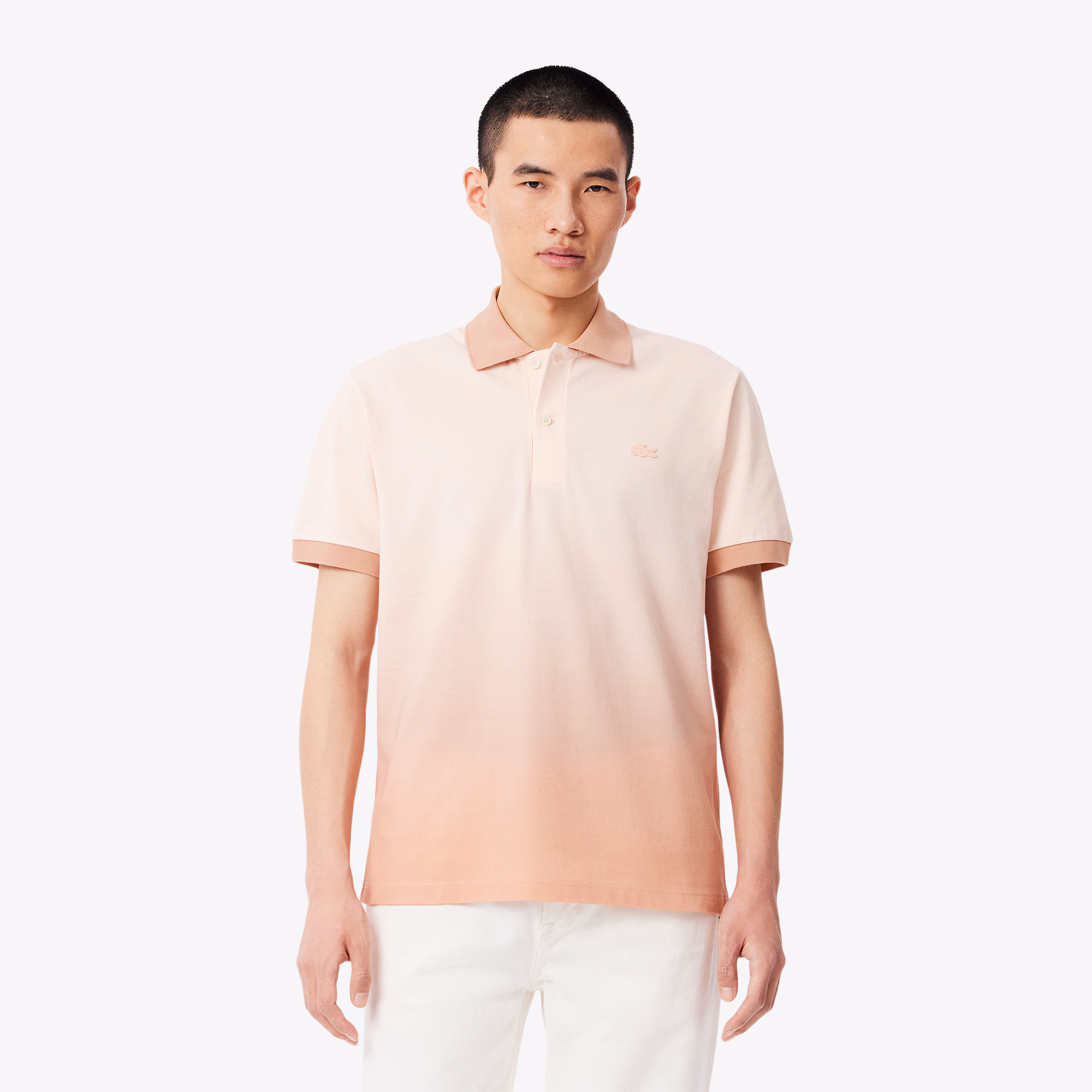Men's Classic Fit Ombré Print L.12.12 Polo