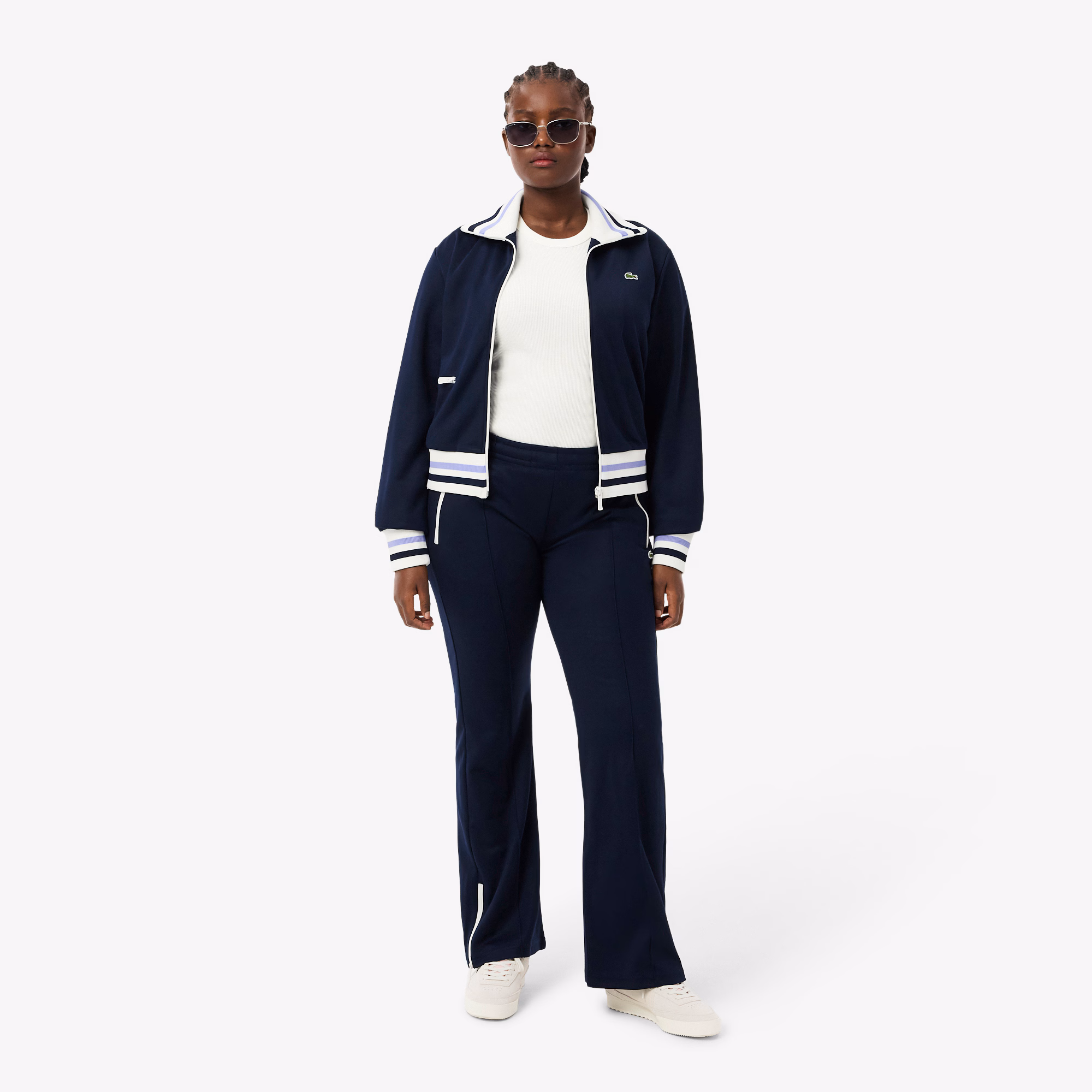 Women's Slim Fit Ribbed Cotton T-Shirt