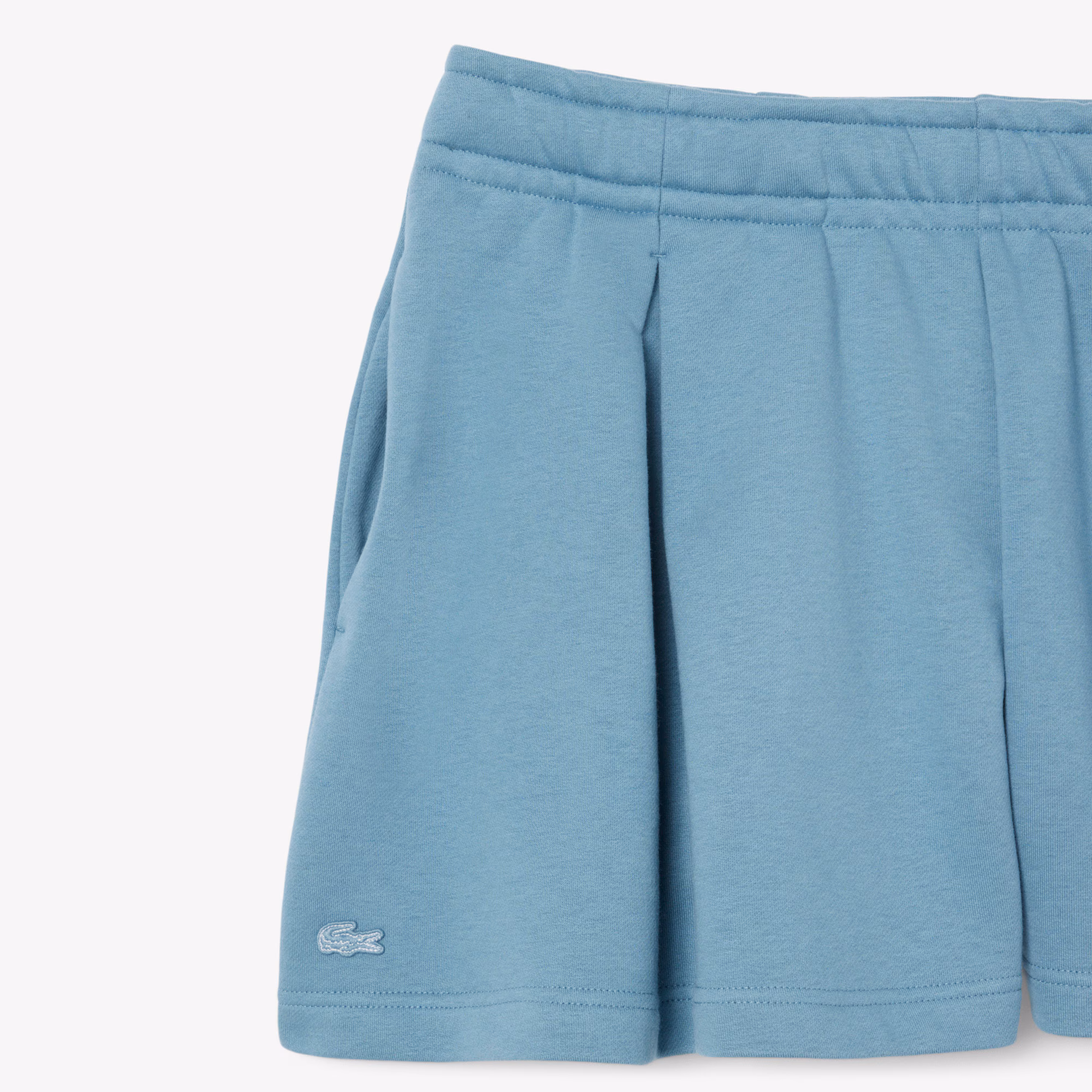 Women's Pleated Fleece Shorts