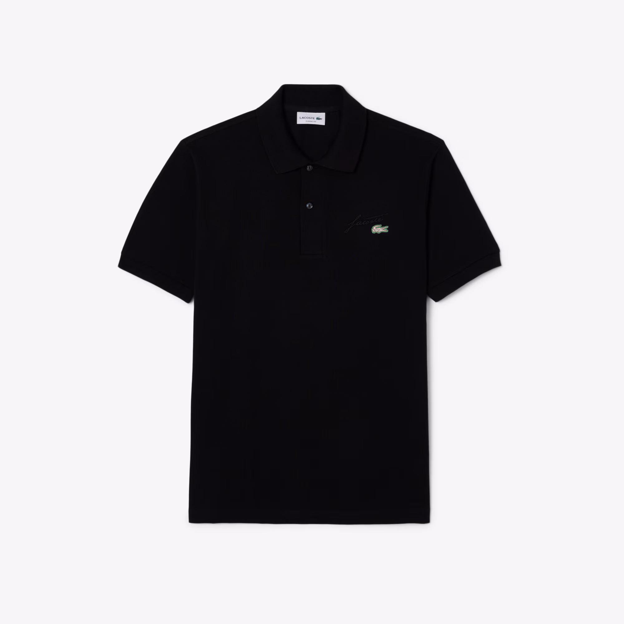 Men's Classic Fit Embroidery Detail Piqué Polo