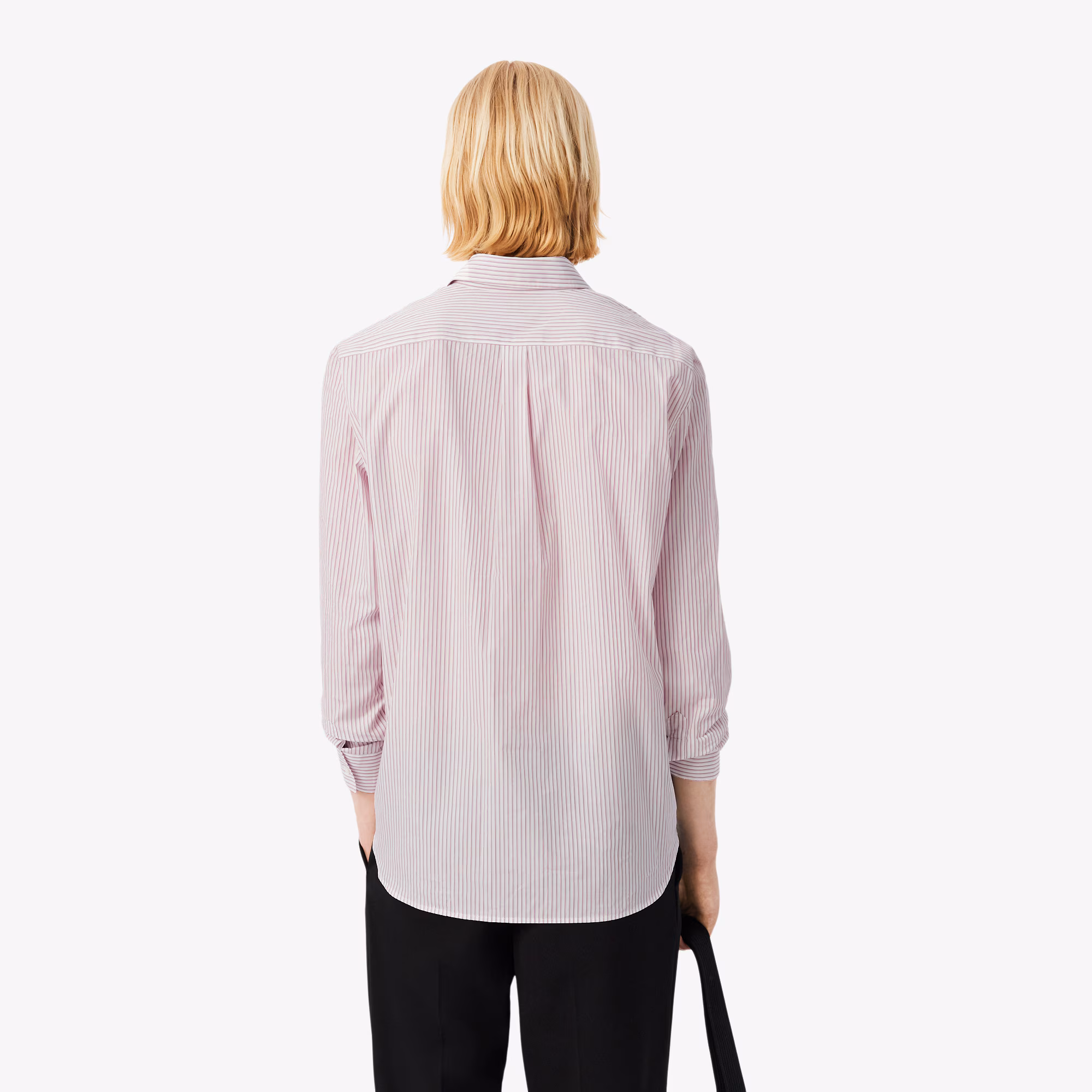 Men's Regular Fit Striped Button Down Shirt