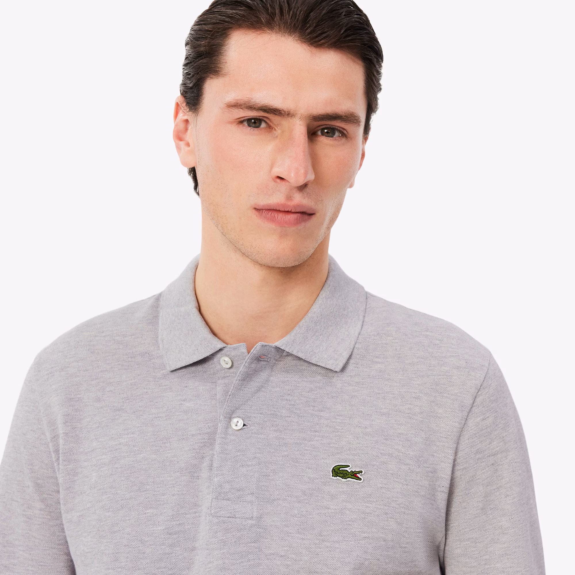 Men's Classic Fit Long Sleeve L.12.12 Polo