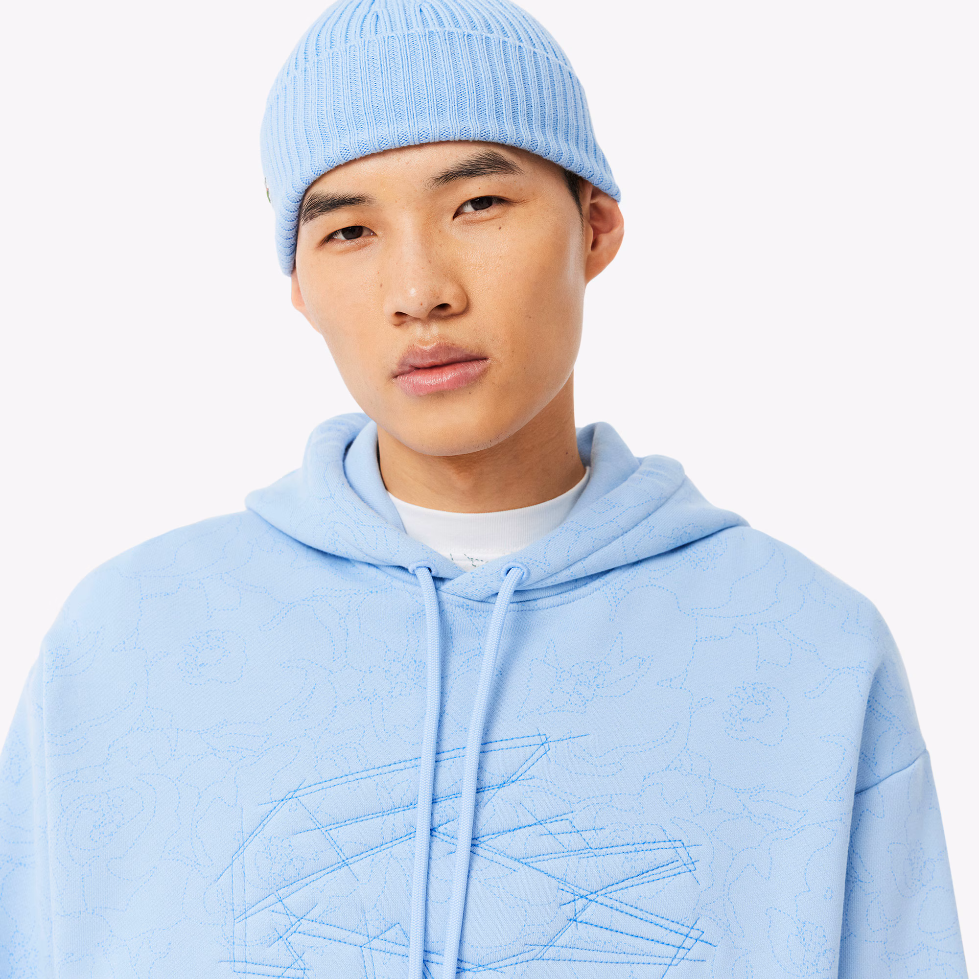 Men's Relaxed Fit Printed Hoodie