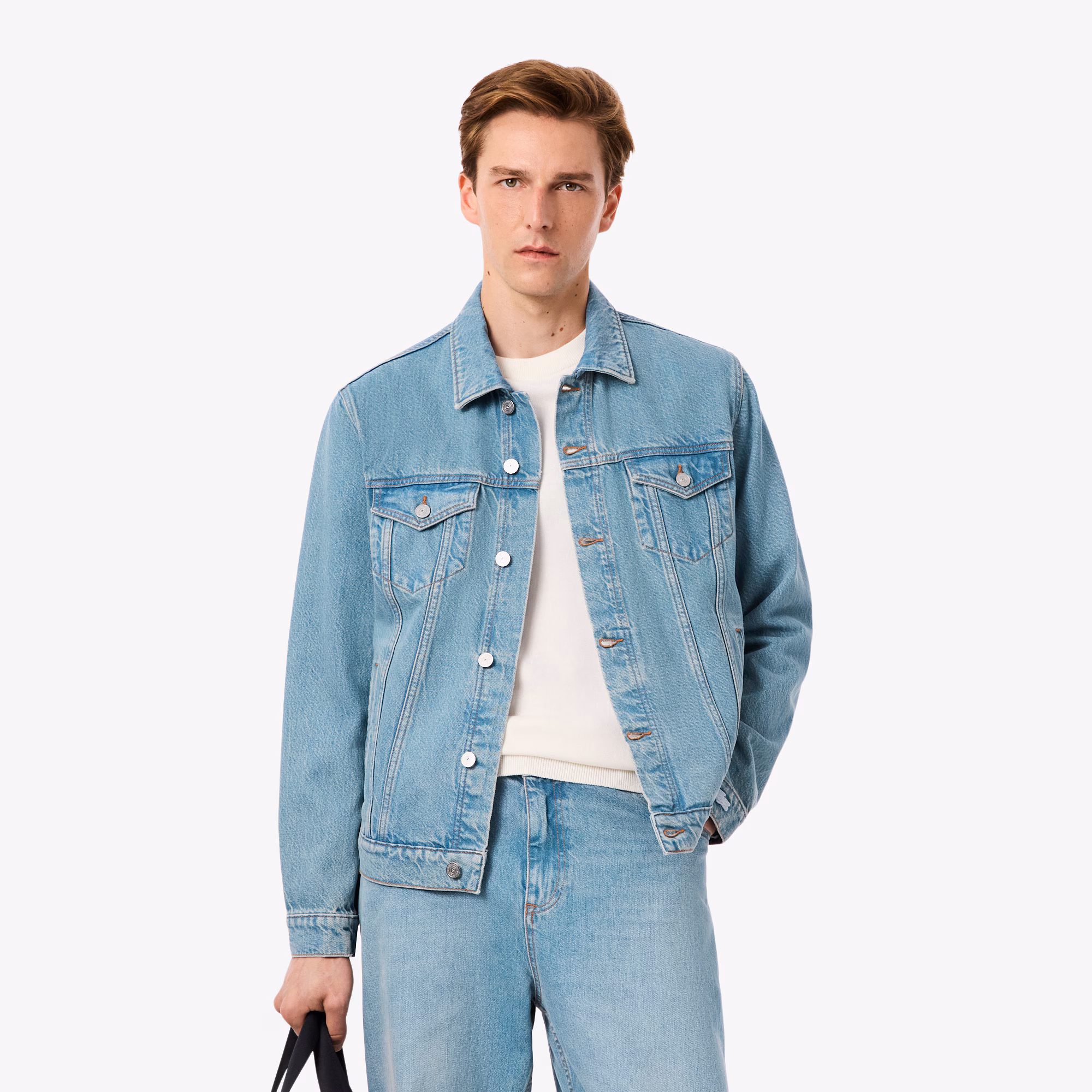 Men's Crocodile Denim Jacket