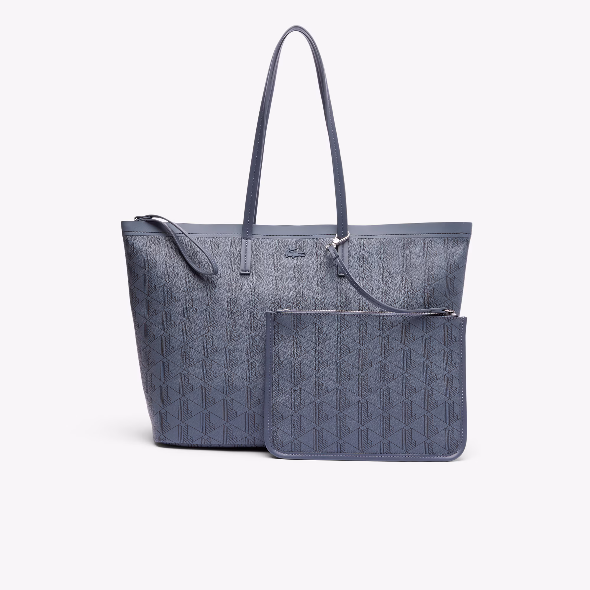 Zely Grained Tote & Pouch
