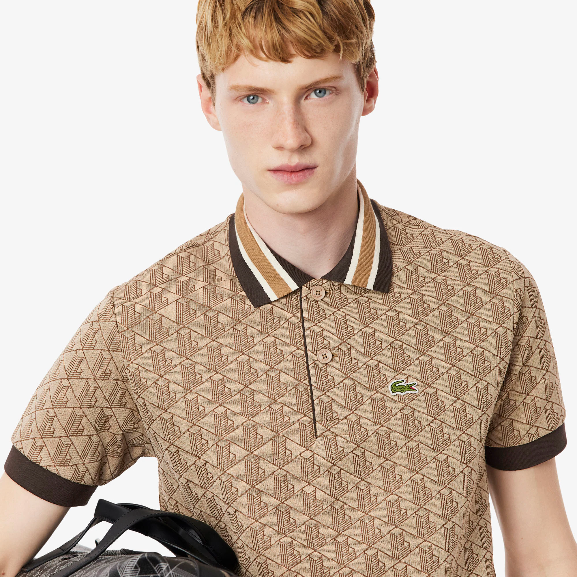 Men's Classic Fit Monogram Polo