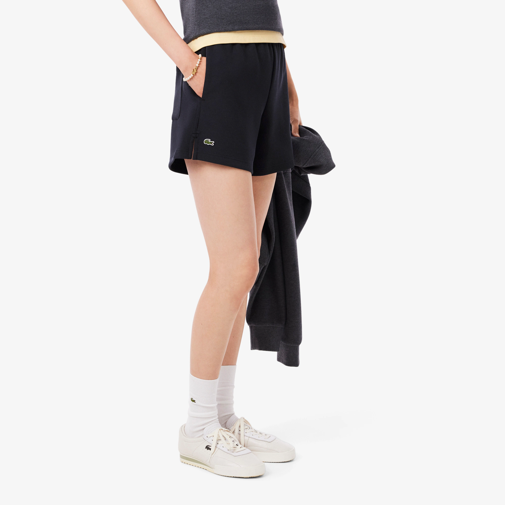 Women's Double Face Piqué Shorts