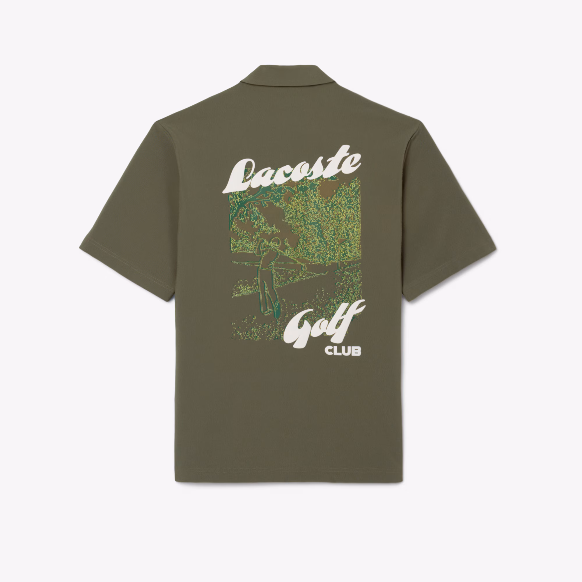 Men's Ultra Dry Printed Stretch Golf Shirt