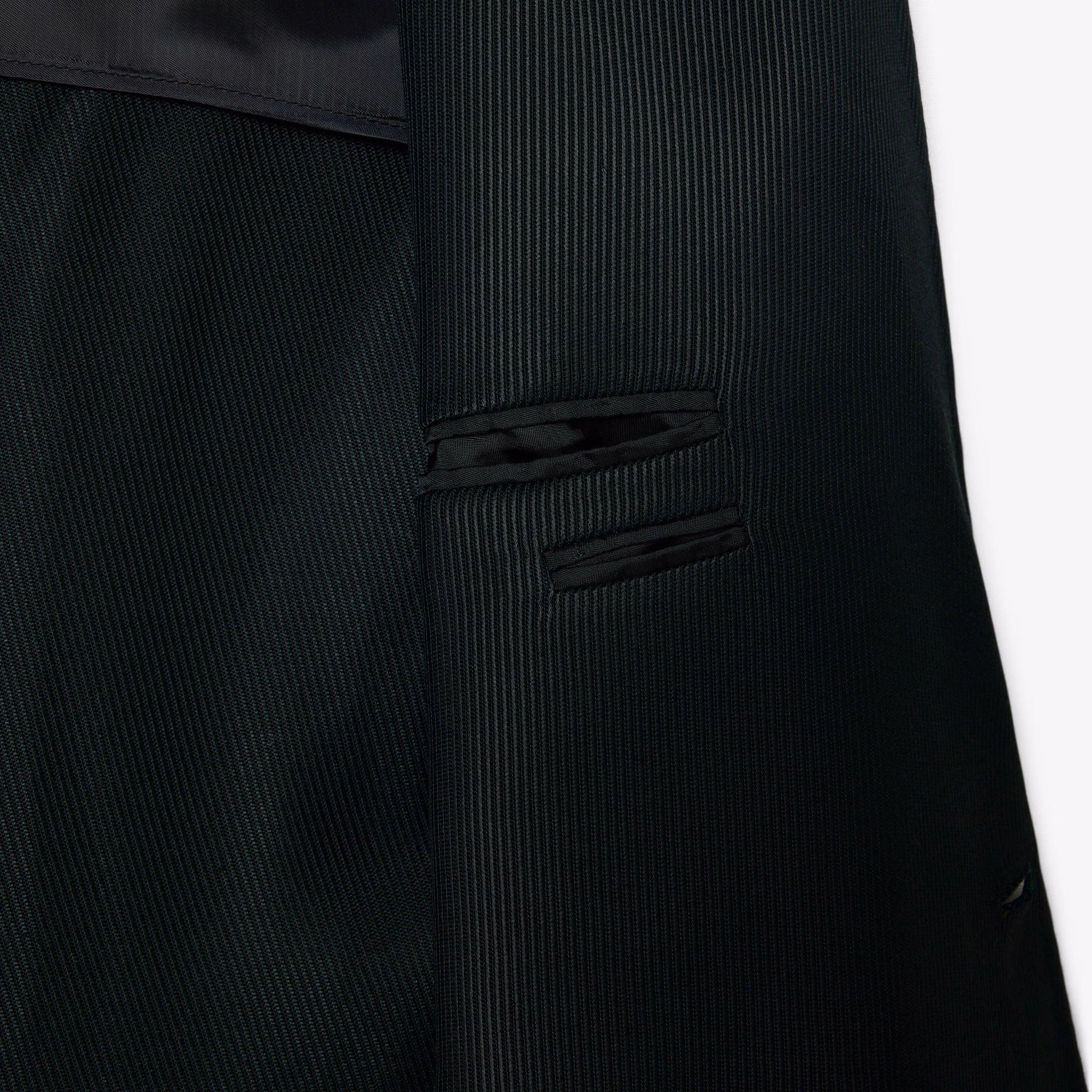 Runway Satin Shawl Neck Blazer