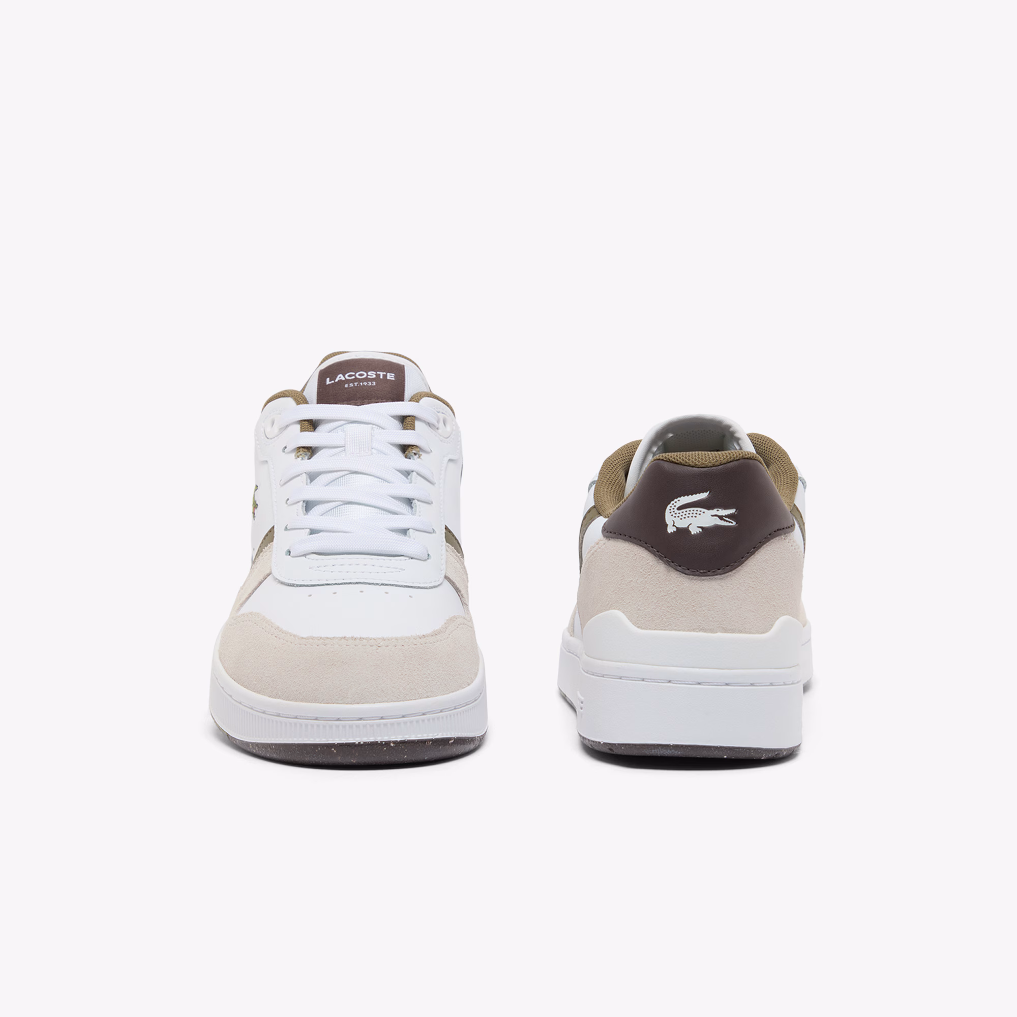 Men's T-Clip Set Leather Sneakers