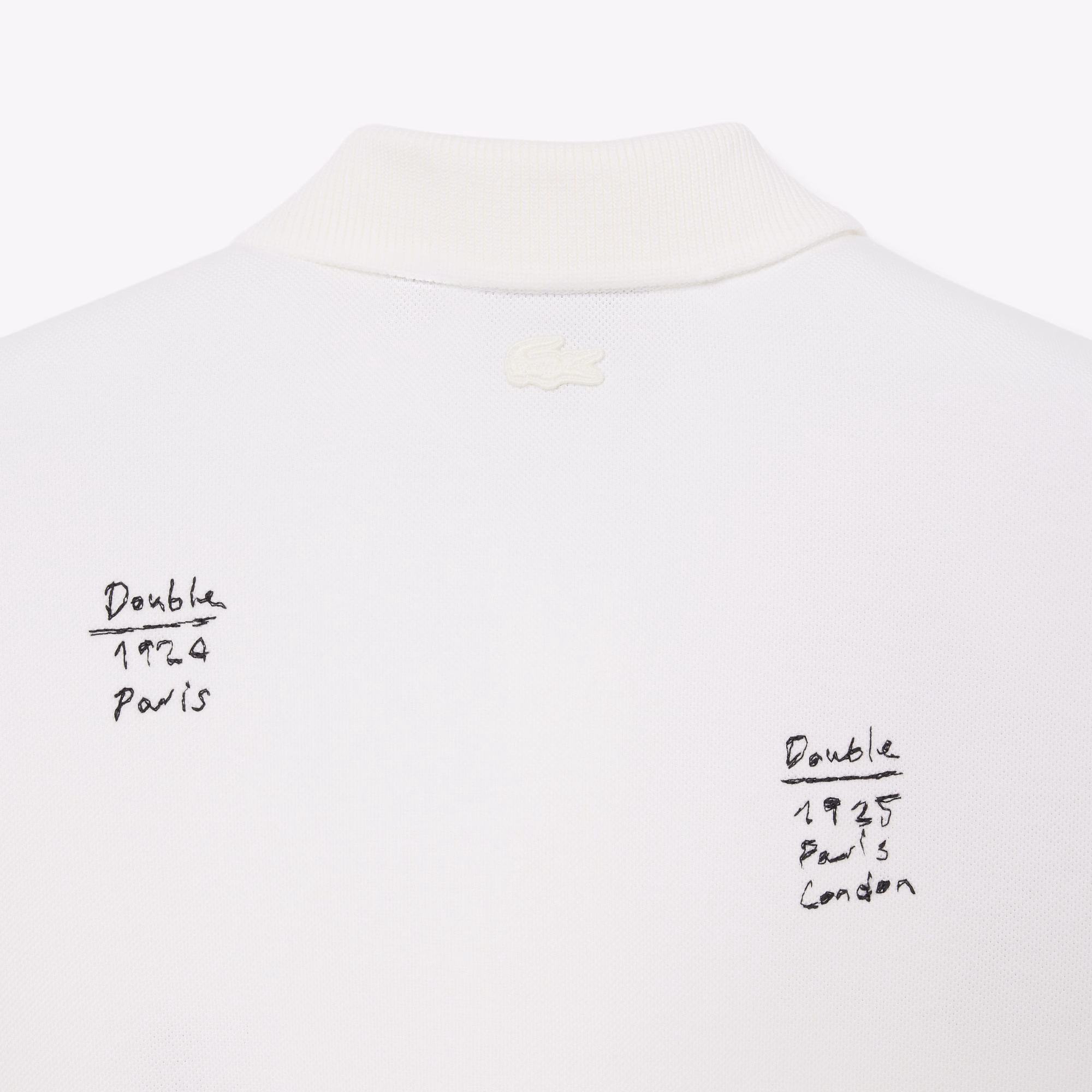 Runway Loose Fit Graphic Piqué Polo Shirt