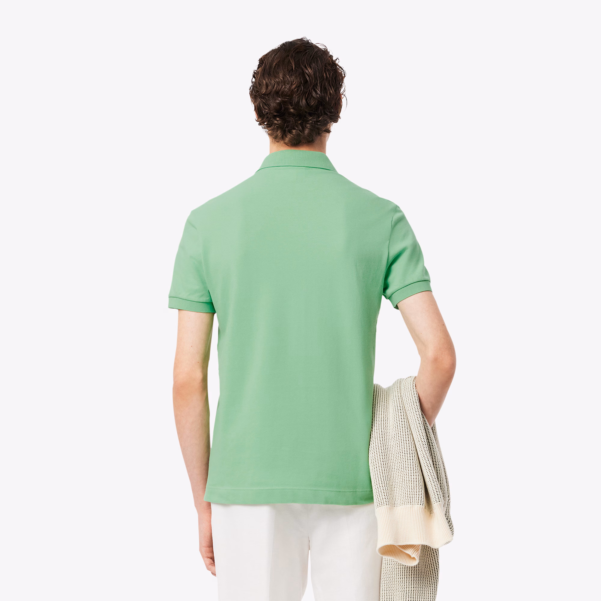 Men's Regular Fit Paris Stretch Piqué Polo