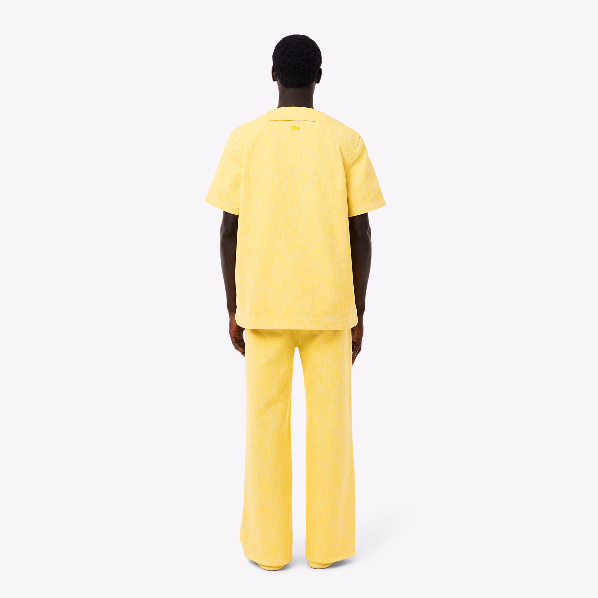 Men's Runway Wide Leg Denim Jeans