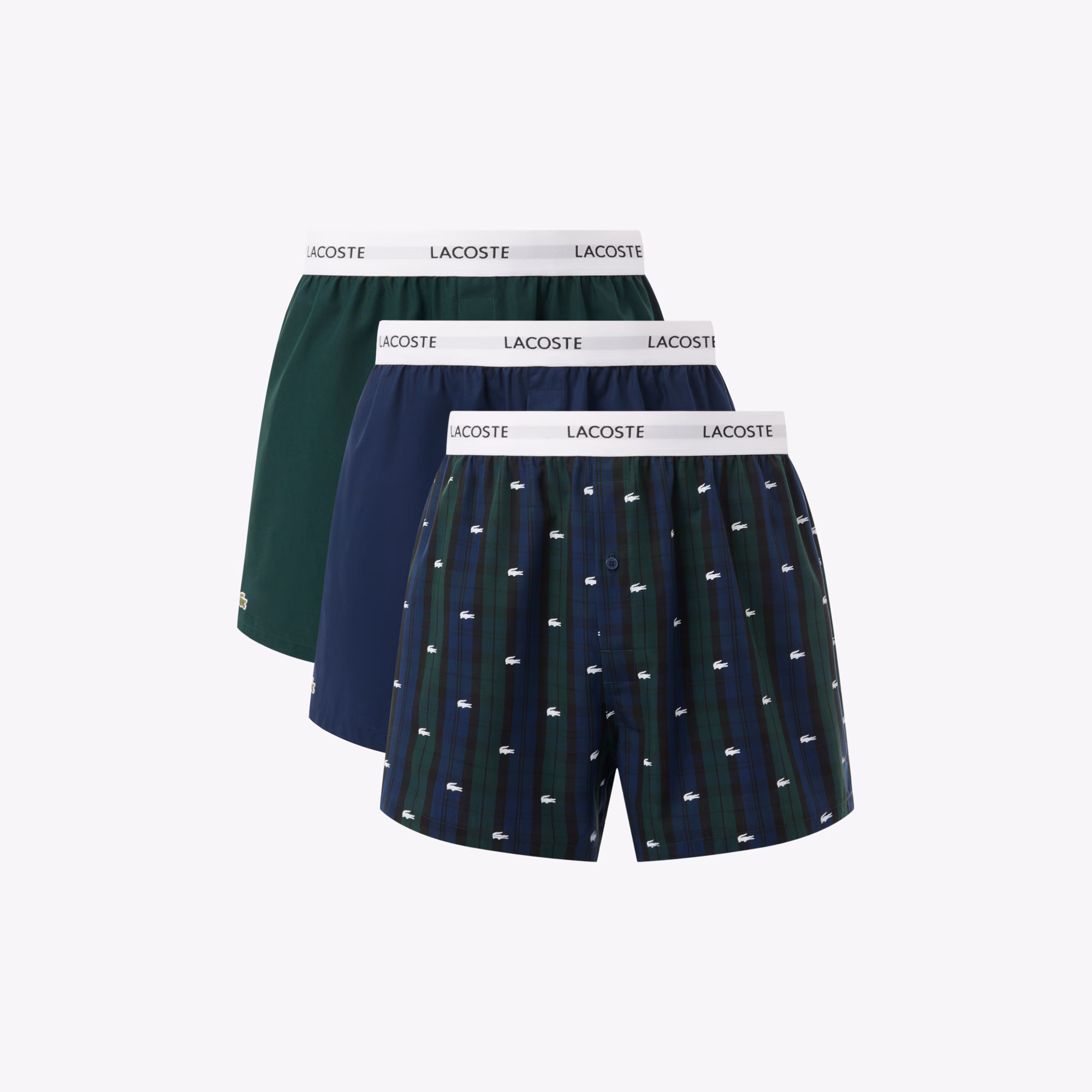 Men's 3-Pack Cotton Poplin Boxers