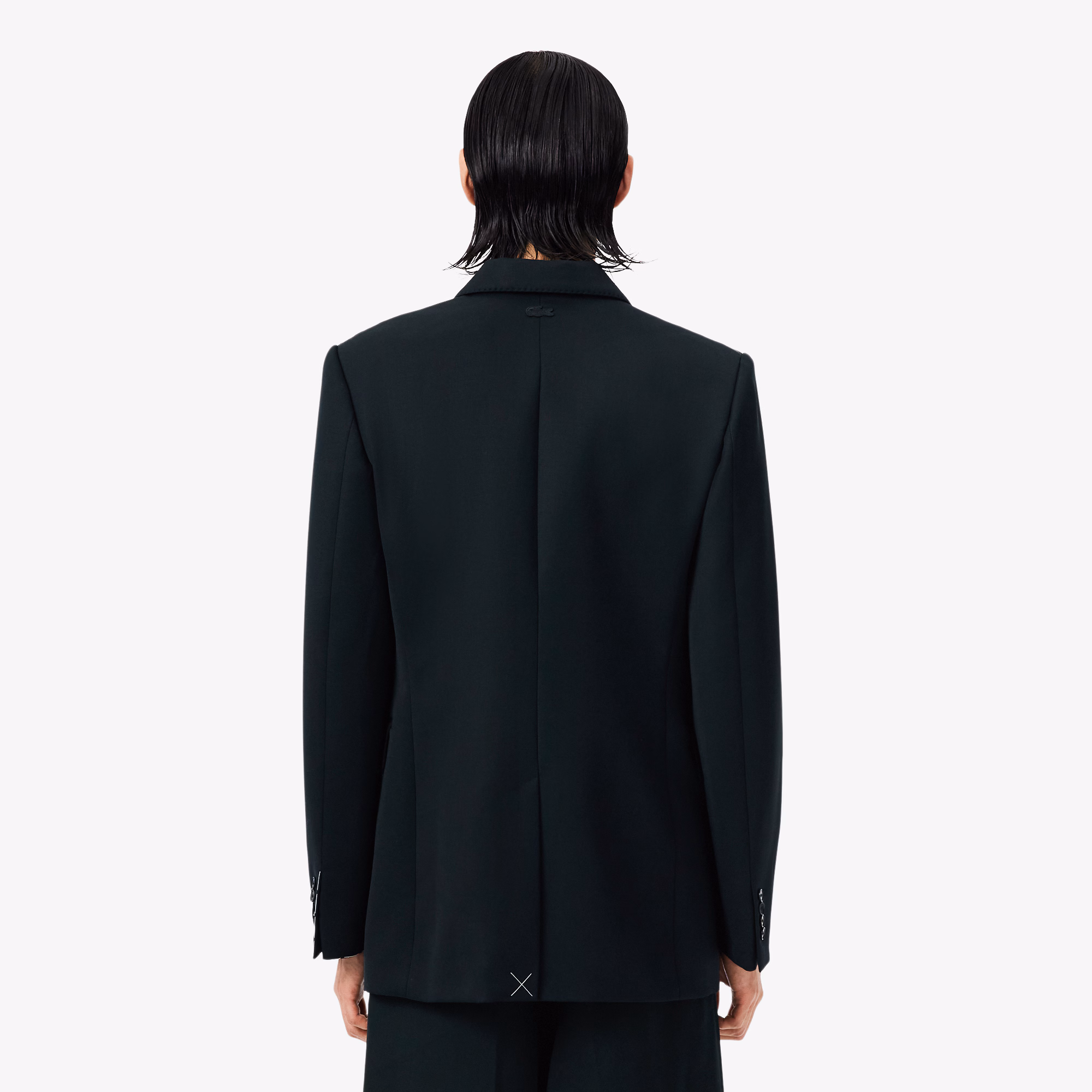 Runway Double Breasted Lightweight Wool Blazer