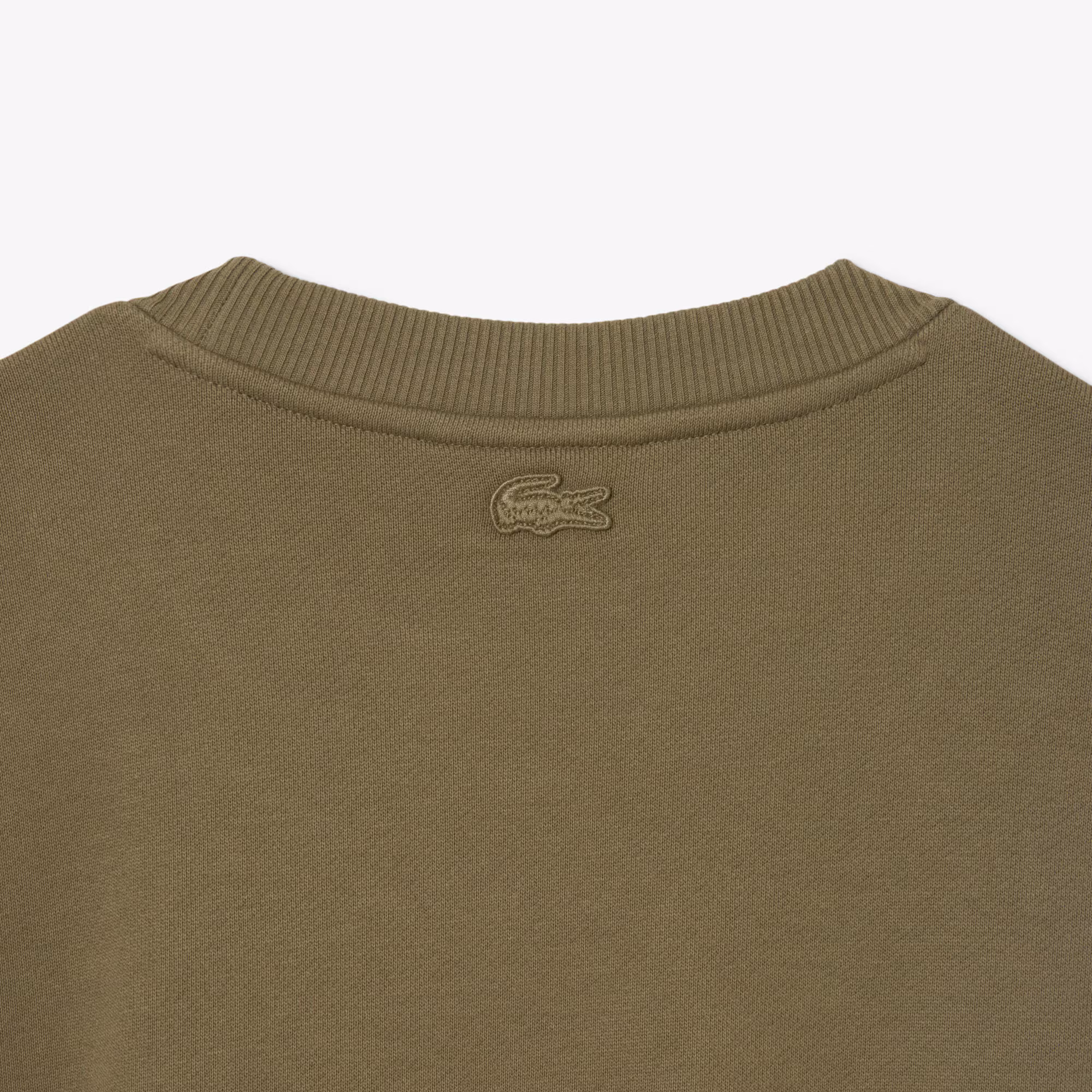 Men's Embroidered Motif Fleece Sweatshirt