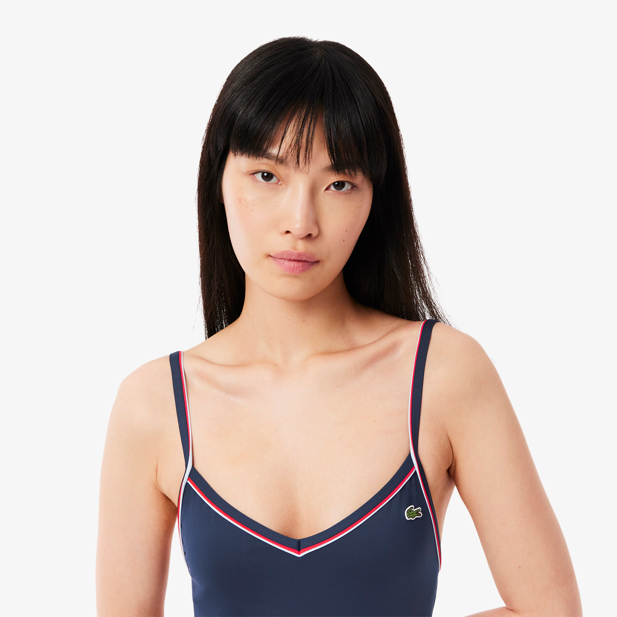 Women's Trim Accent One Piece Swimsuit