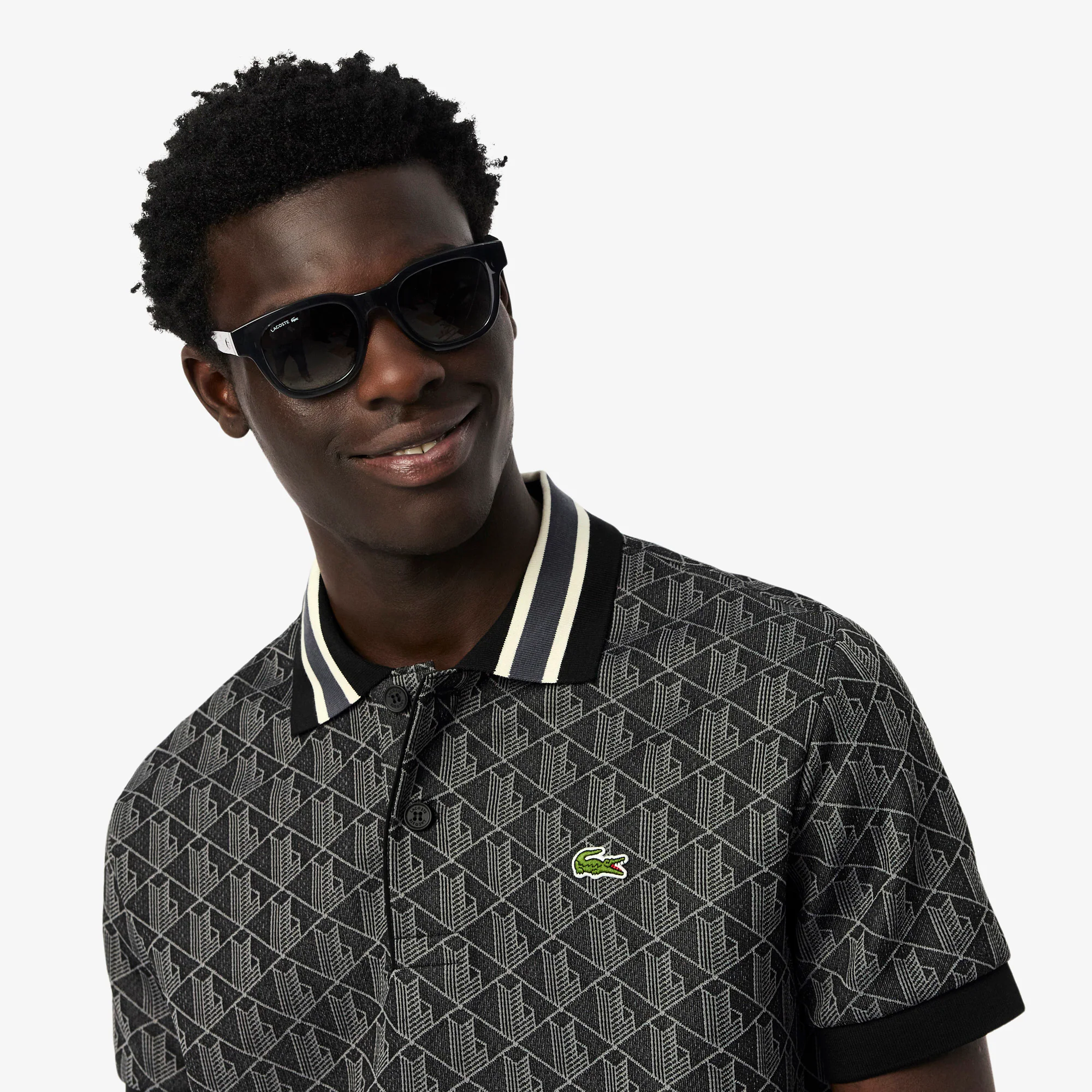 Men's Classic Fit Monogram Polo
